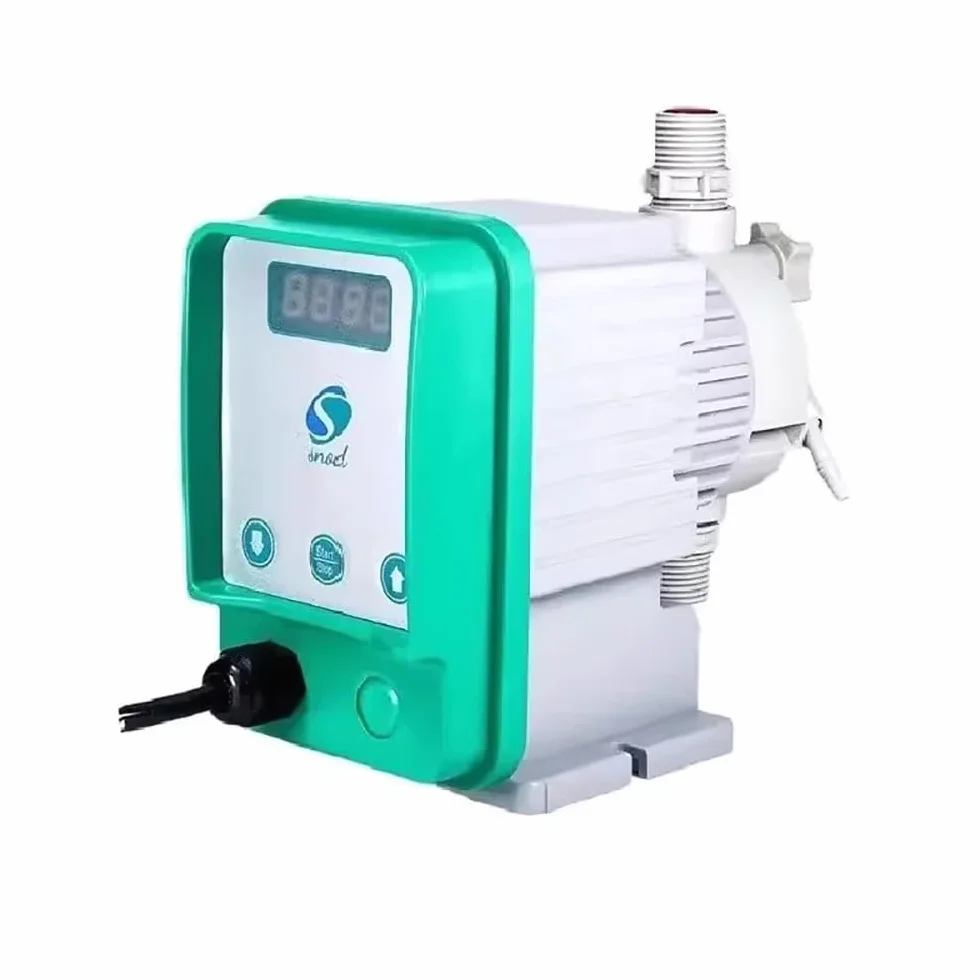 Pompa Dosatrice a Membrana Elettromagnetica Da 220V, Pompa Dosatrice Micro Quantitativa Elettrica Automatica (20L)