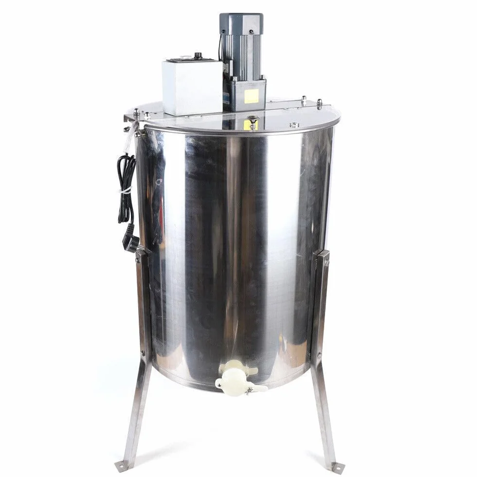 Estrattore elettrico per acciaio inox centrifuga tangenziale elettrica raccolta 220 V 120 W estrattore apicoltore per apicoltura ape coerente con copertina