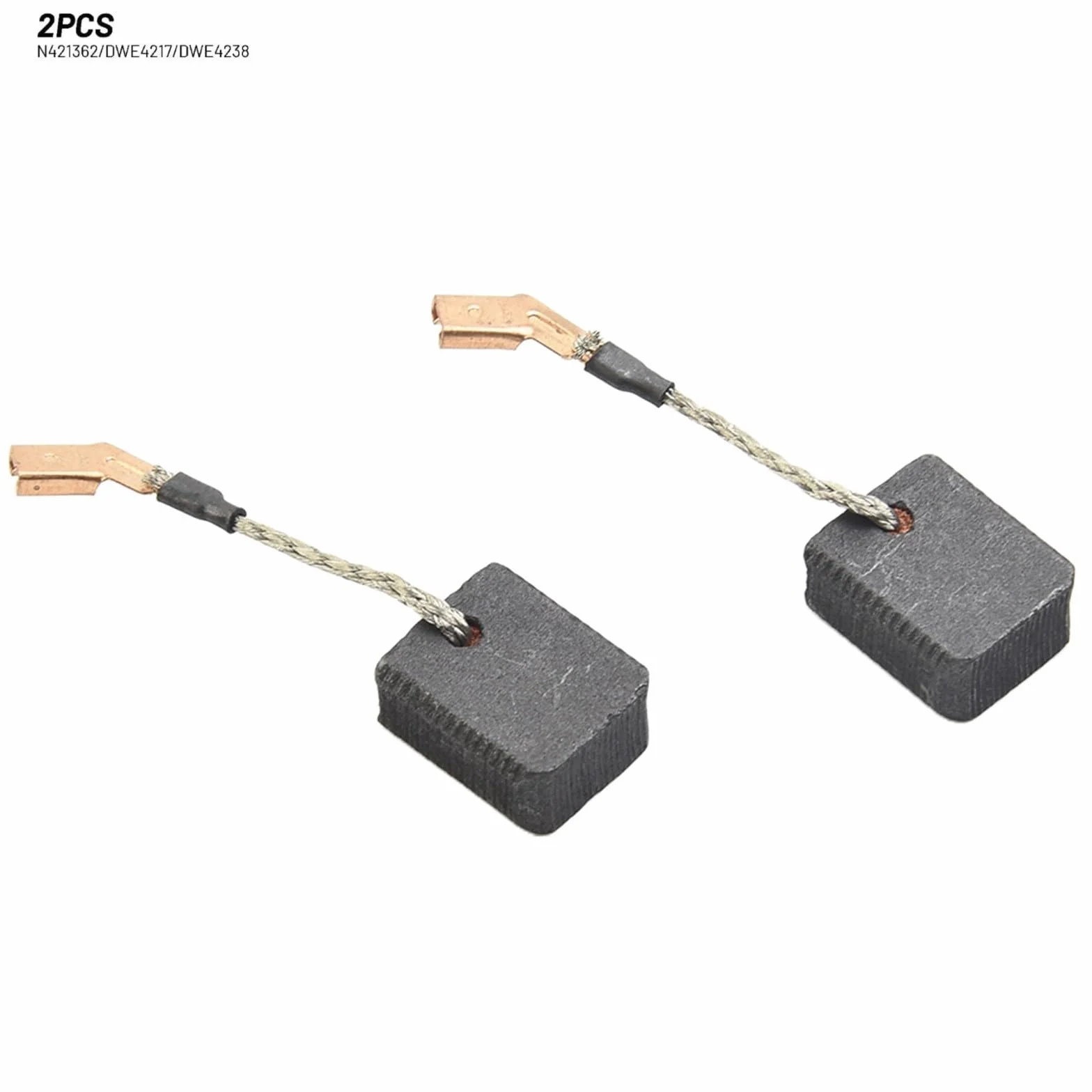 Spazzole di carbonio DeWalt N421362 DWE4217 DWE4238 6.5x12x14mm per smerigliatrice angolare