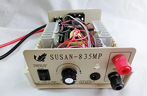 Beacon Pet Invertitore ultrasonico di alto potere, SUSAN-835MP Electro Fisher Fishing Machine Fish Stunner 12V
