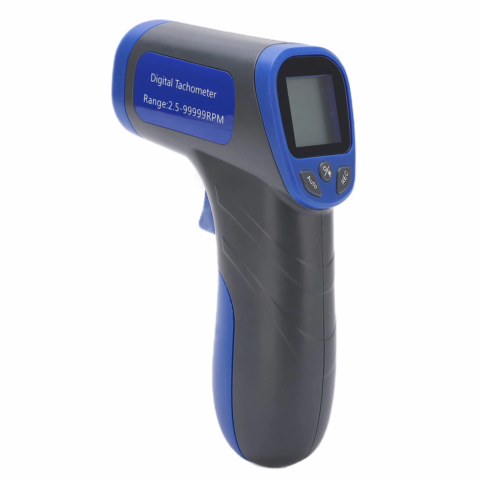 Contagiri Industriale, Misuratore di Giri Fotoelettrico Digitale, Contagiri per Pistola RPM Senza Indicatore di Velocità del Motore Portatile Contagiri per Foto con Display Digitale LCD