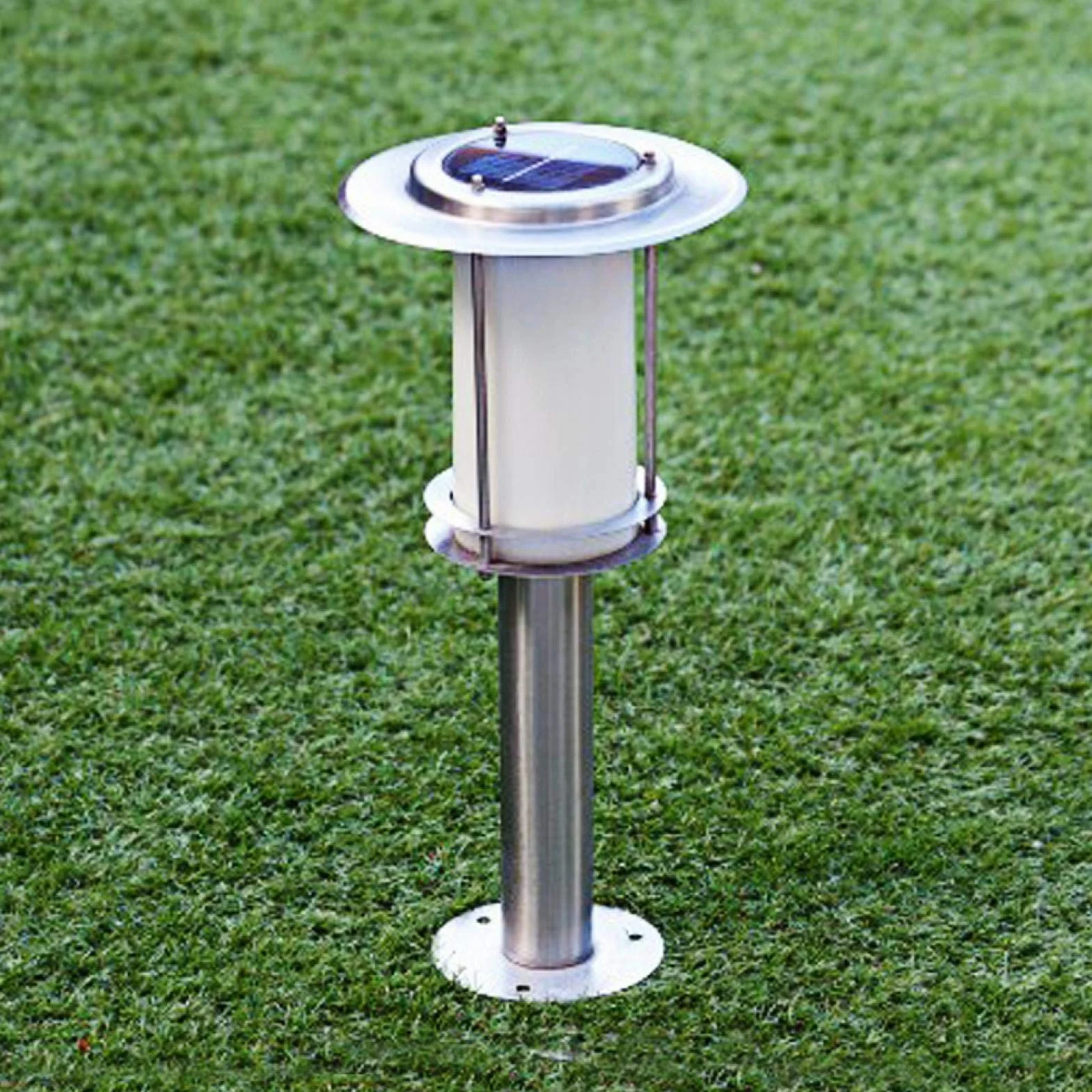 Modulo Pannello Solare Rotondo 6V 80mm 4 Pezzi, Ricambio per Luci da Giardino