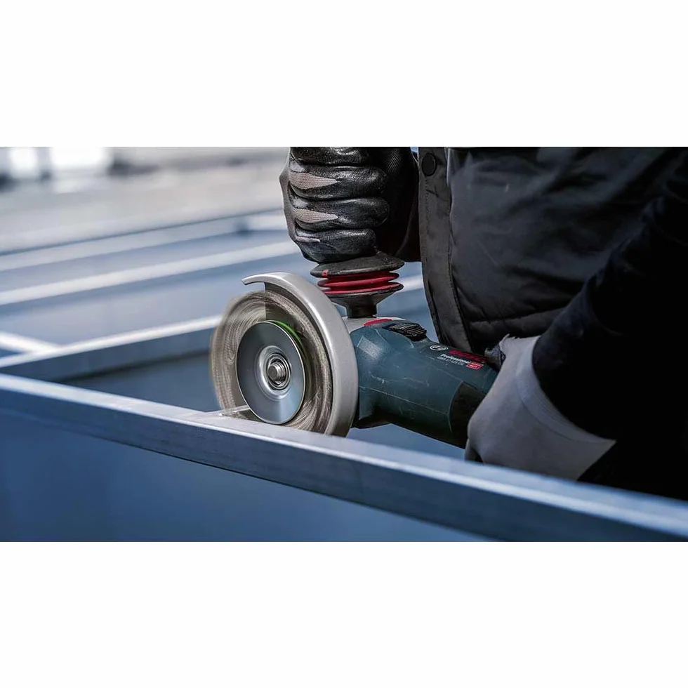 Bosch 1x Spazzola per smussatura PRO Stainless Steel clean a filo ondulato piccole, filetto M14 (per Metalli non ferrosi, Acciaio, Ø 100 mm, Professional Accessorio Smerigliatrice angolare piccola)