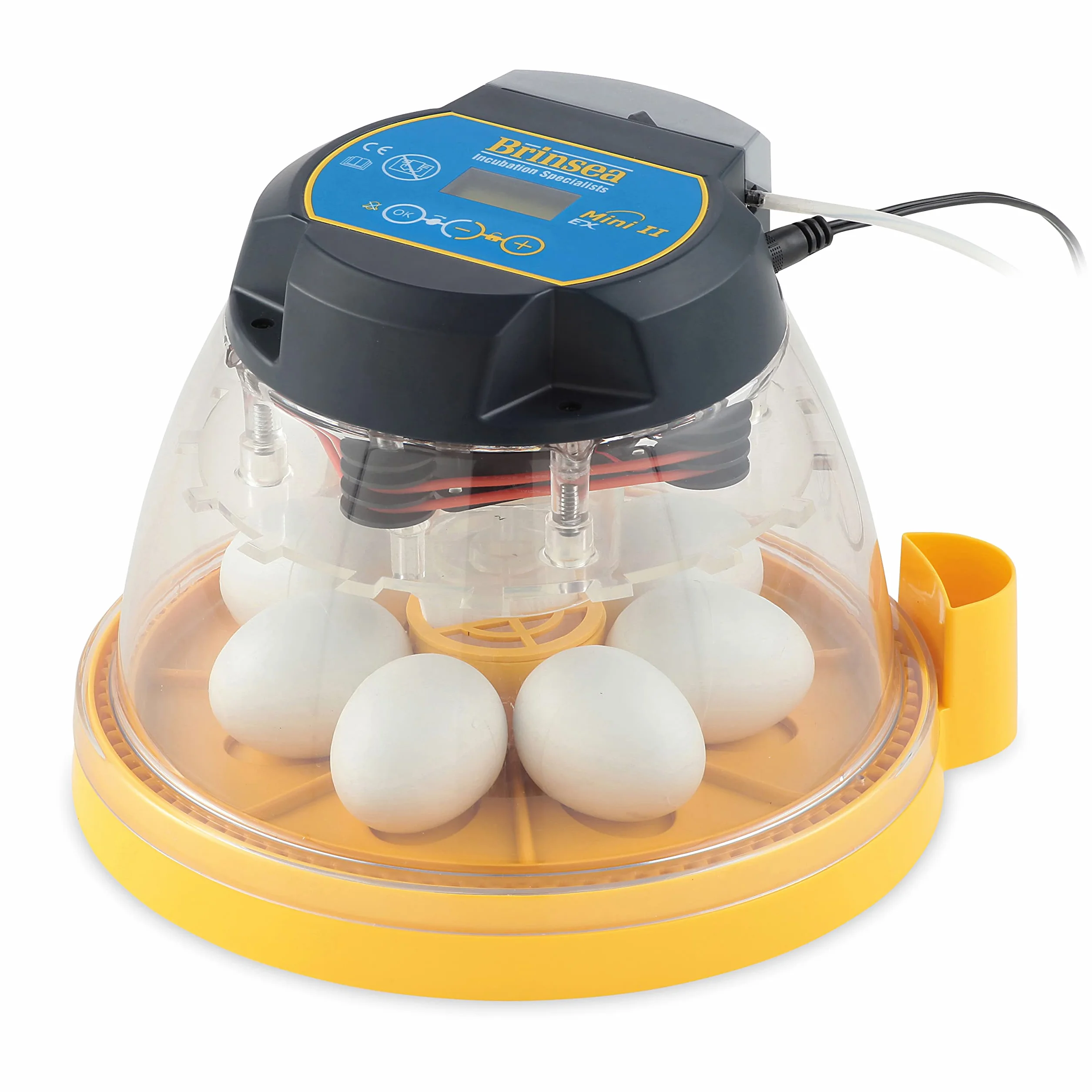 FINCA CASAREJO Incubatrice Adatto per uova esotiche e uova di galline, fagiani, ecc. - Incubatrice BRINSEA Mini II Ex - Controllo automatico dell'umidità