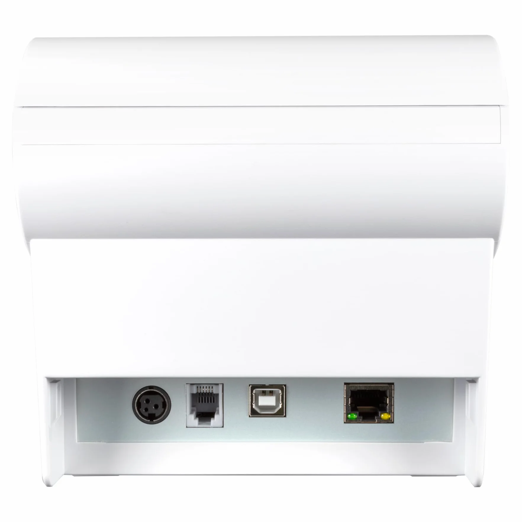 Unykach Stampante termica POS5 White con connessioni USB, RJ12, RJ11 e LAN e compatibile con Windows, JPOS, OPOS, Linux, Android e Mac