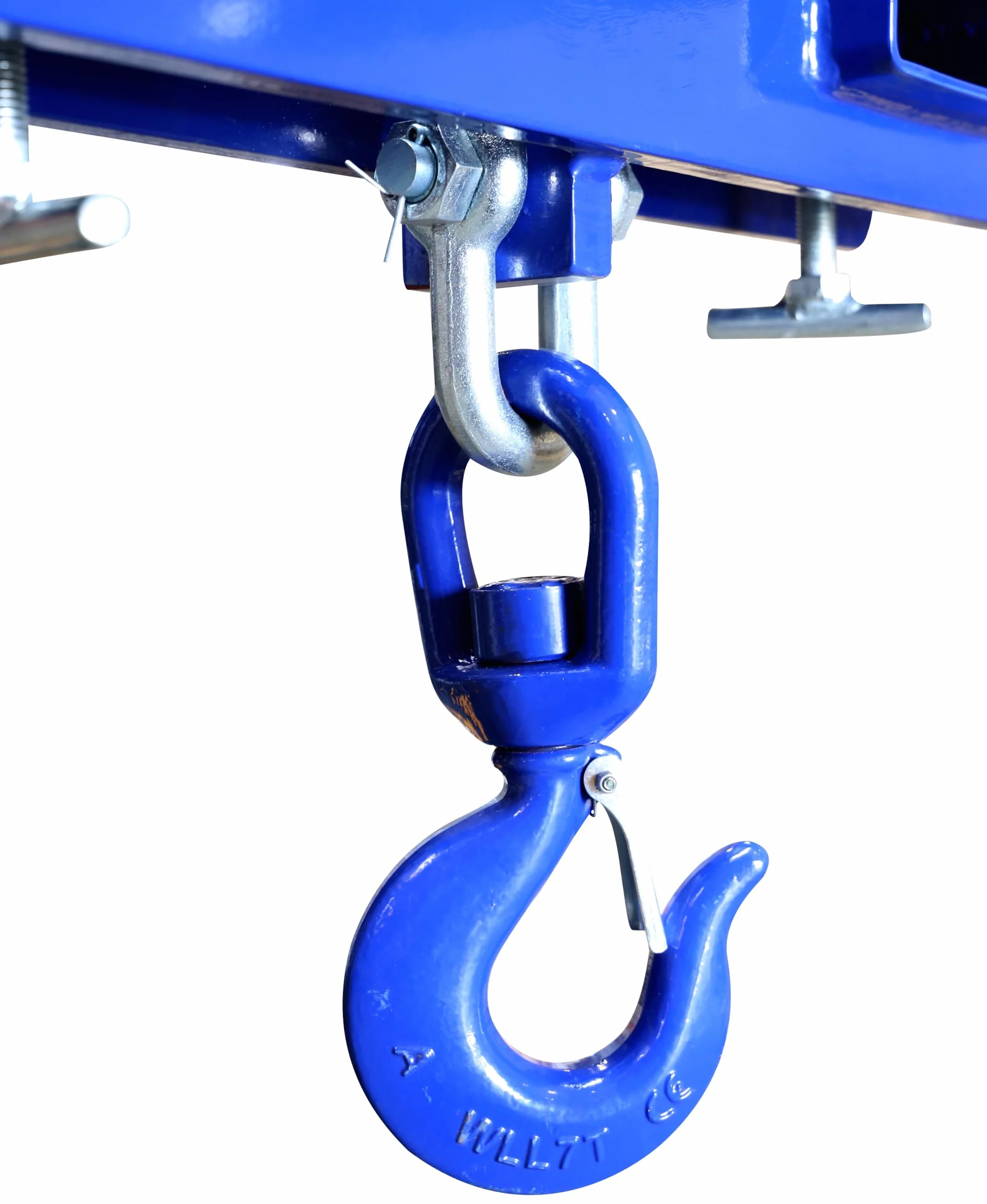 Gancio di carico per carrello elevatore a forca | capacità di carico 2500 kg / 1t | Dimensioni (LxWxH): 445x120x130