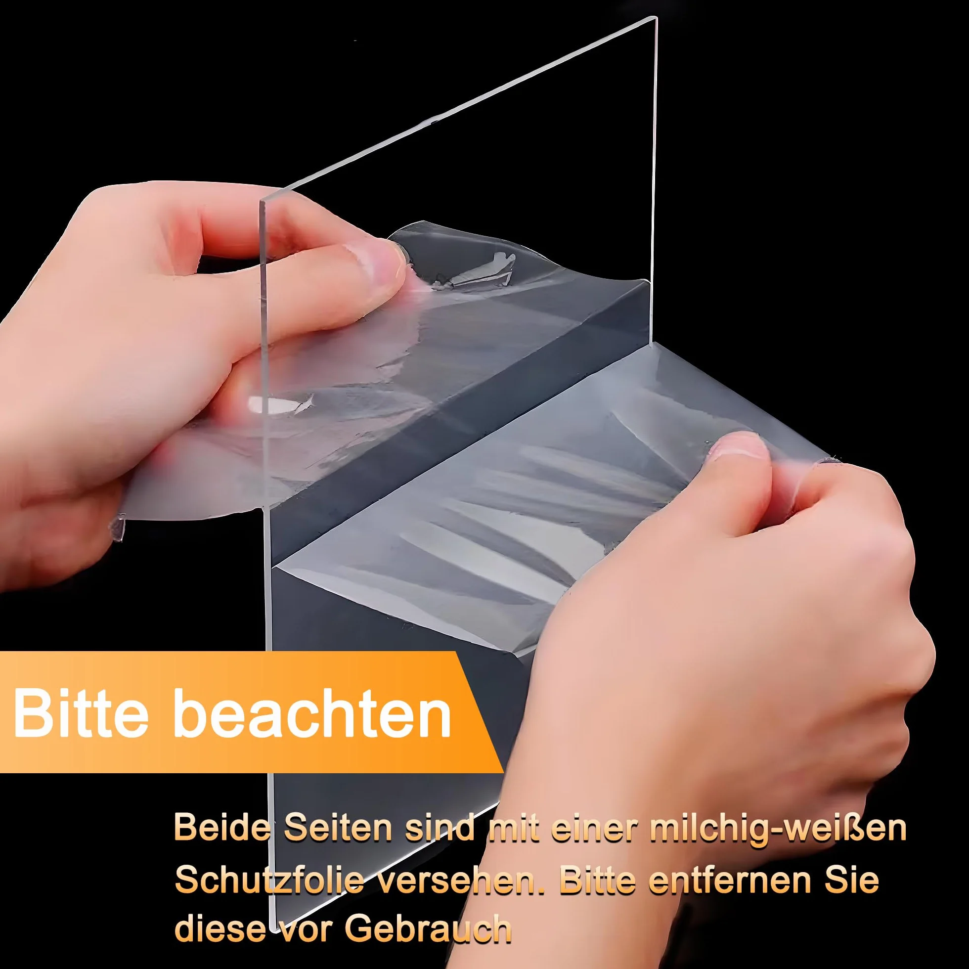 Taiyeestar 6 Pezzi Foglio Acrilico A3 Trasparente Plastica da 1 mm, Pannello Acrilica Trasparente da 42 x 29.7cm, Fogli Acrilici Trasparenti per Display, Cornice, Pittura, Stampa