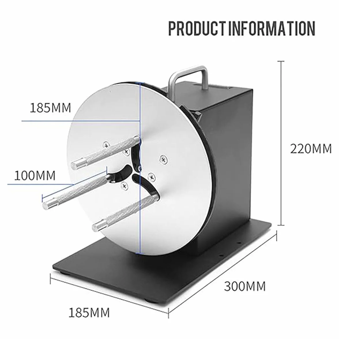 Avvolgitore di etichette Avvolgitore automatico di etichette (100 mm) a velocità regolabile e sincronizzato con la stampante Adatto per anime da 1-3 pollici