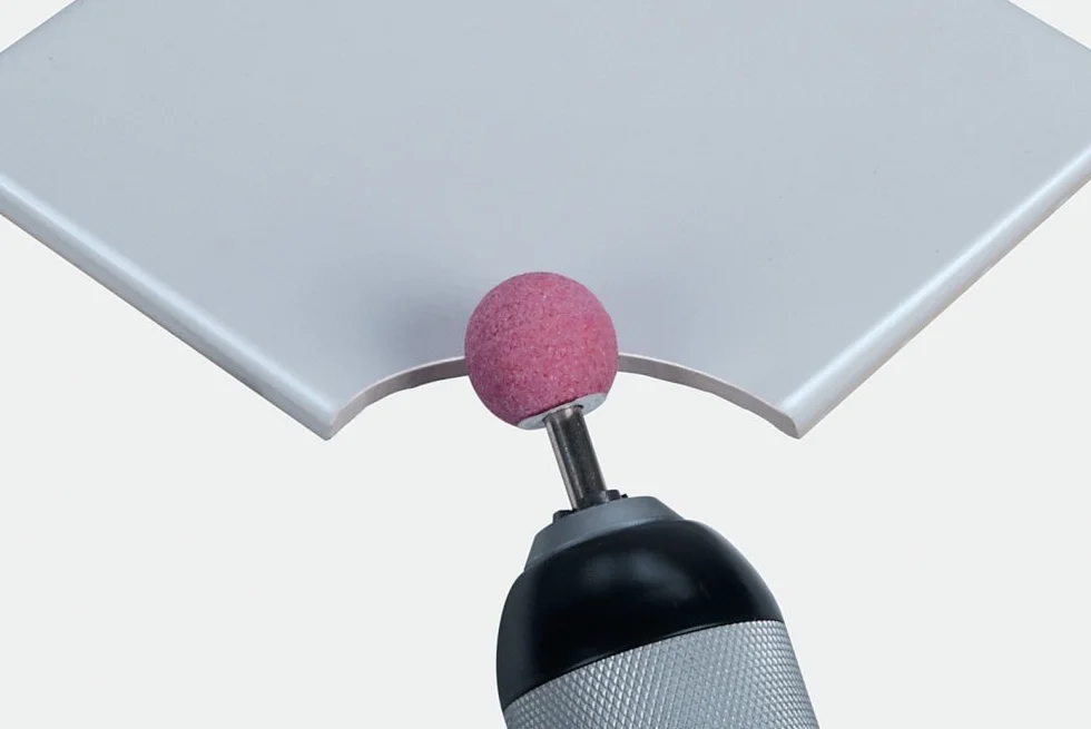 wolfcraft Mola in ceramica I 2172000 - Cilindrico - Per metalli, vetro, ceramica, Plastica - Made in Europe