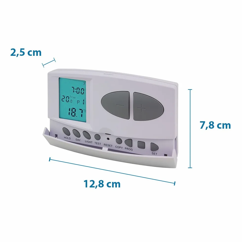 Cronotermostato Digitale EASY Estate/Inverno con programmazione giornaliera/settimanale