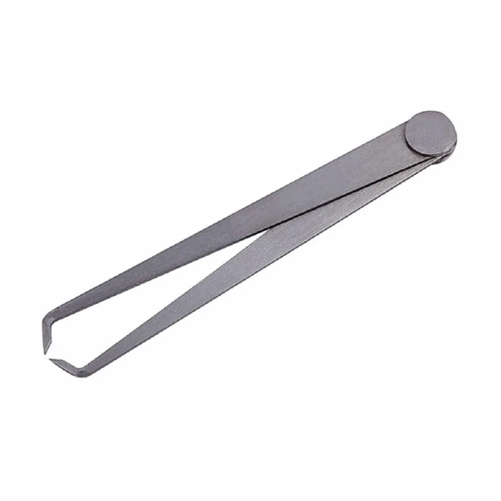 Calibro interno in acciaio inox con giunto a frizione saldo, strumento di misura 200 mm (8 in) per diametro interno e misurazione del foro