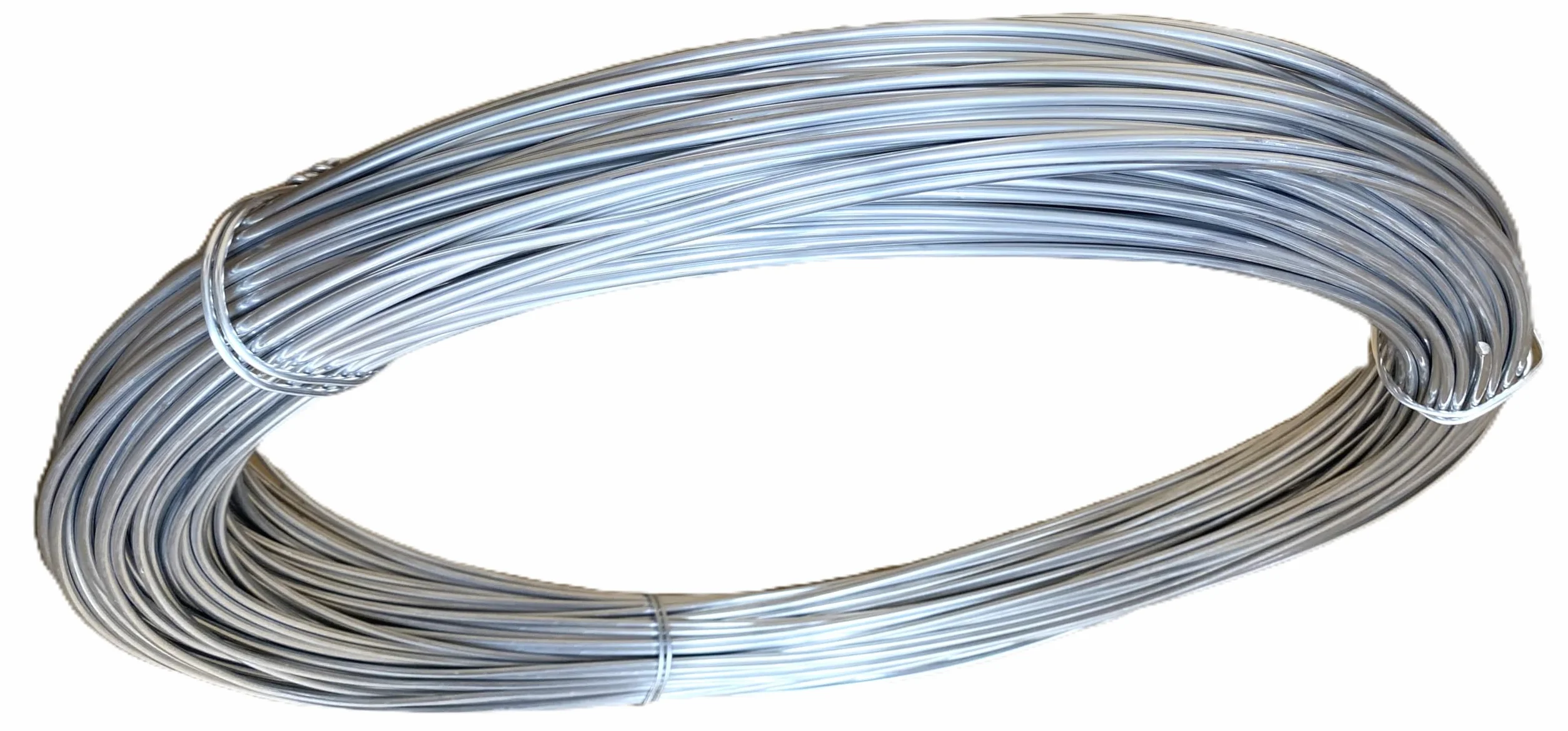 Filo di alluminio da 6 mm, (rotolo da 10 kg = circa 131 m), filo decorativo, filo per gioielli, filo floreale, filo per modellazione, filo per fiori, filo decorativo, filo di alluminio,