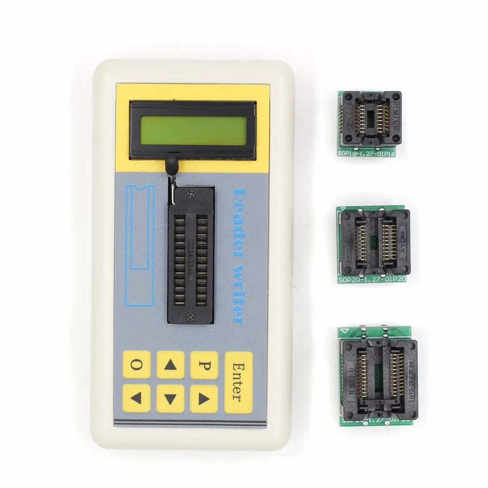 Carriere IC Tester Transistor Tester Rileva Circuito Integrato IC Tester Meter MOS PNP(B)