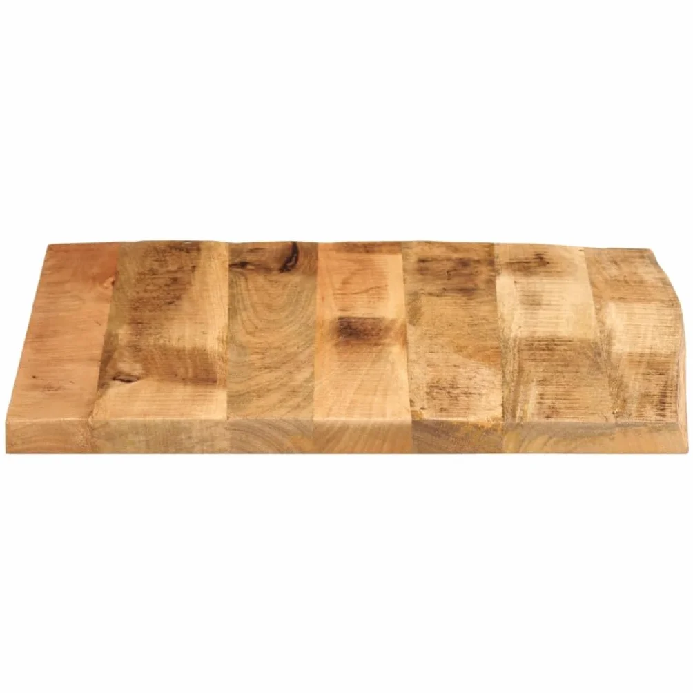 vidaXL Piano Tavolo 80x80x2,5 cm Legno di Mango Grezzo, Sostituzione Tavolo da Pranzo
