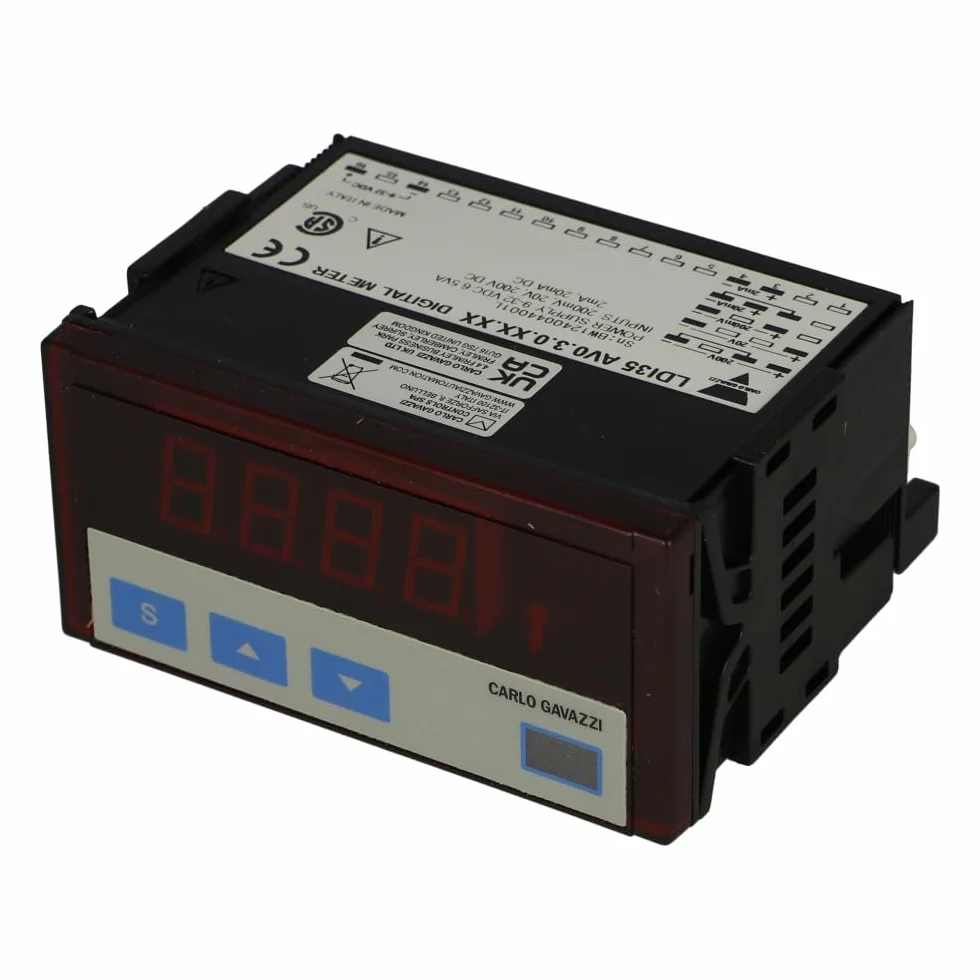 LDI35AV030XXXX | CARLO GAVAZZI 3 1/2 DGT INDICATOR, 9-32VDC
