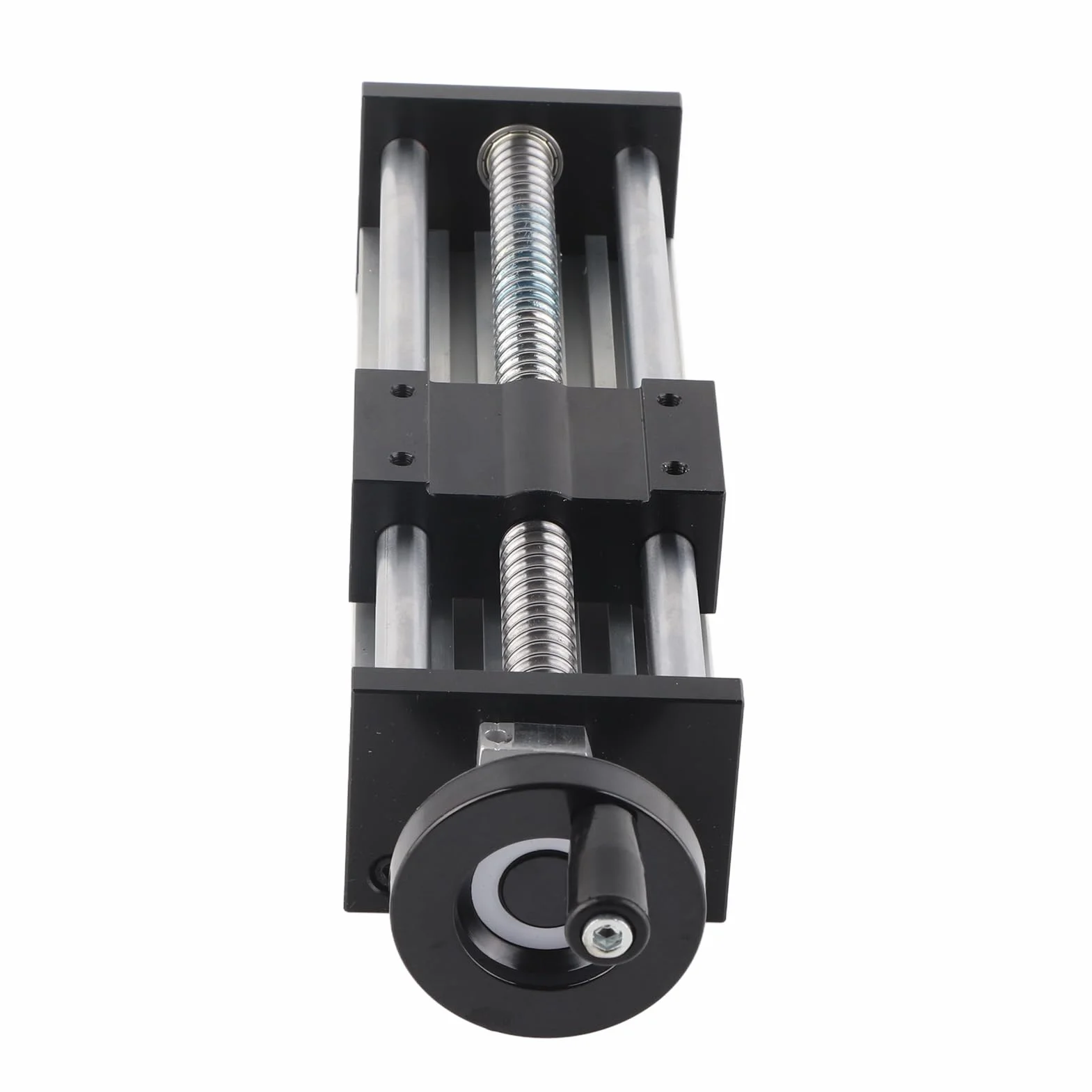 Tavola Scorrevole Manuale a Sfere a 2 Assi a Slitta Lineare Piattaforma di Guida Precisa Corsa 200 Mm con Cuscinetti Lineari(EBX1605)