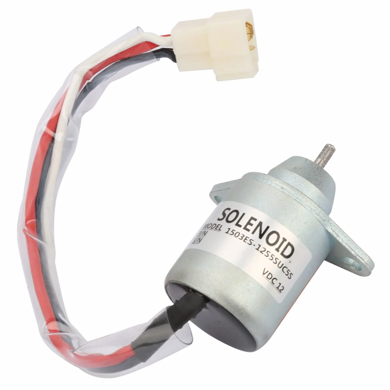 Arresto Motore 12V, Solenoide Woodward 1503Es 12S5Suc5S 1503Es-12S5Suc5S Kit di Sostituzione Elettrovalvola di Arresto Off 1503Es-12S5Suc5S
