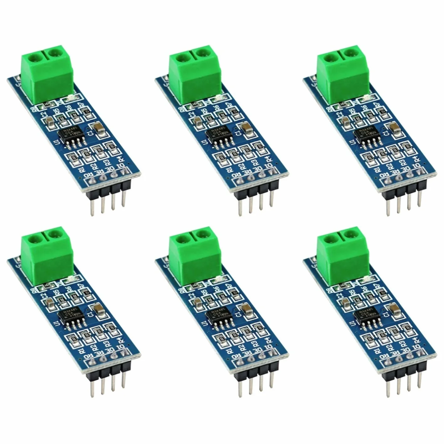 JZK 6 moduli da 5 V MAX485/RS485, modulo TTL a RS-485, scheda di sviluppo MCU