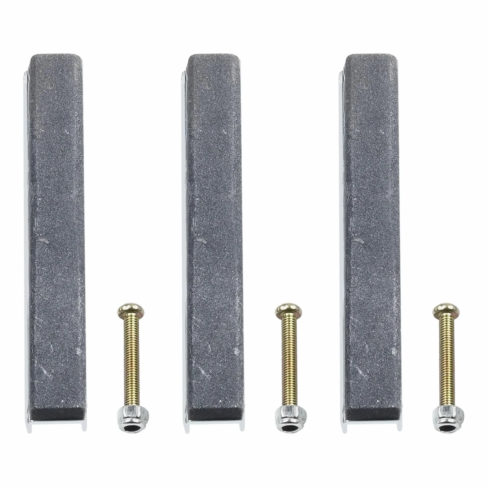 Pietre di ricambio per cilindro del motore, strumento regolabile per smerigliatrice a pistoni del freno, parti di ricambio per smerigliatrice a tre ganasce (7,6 cm)