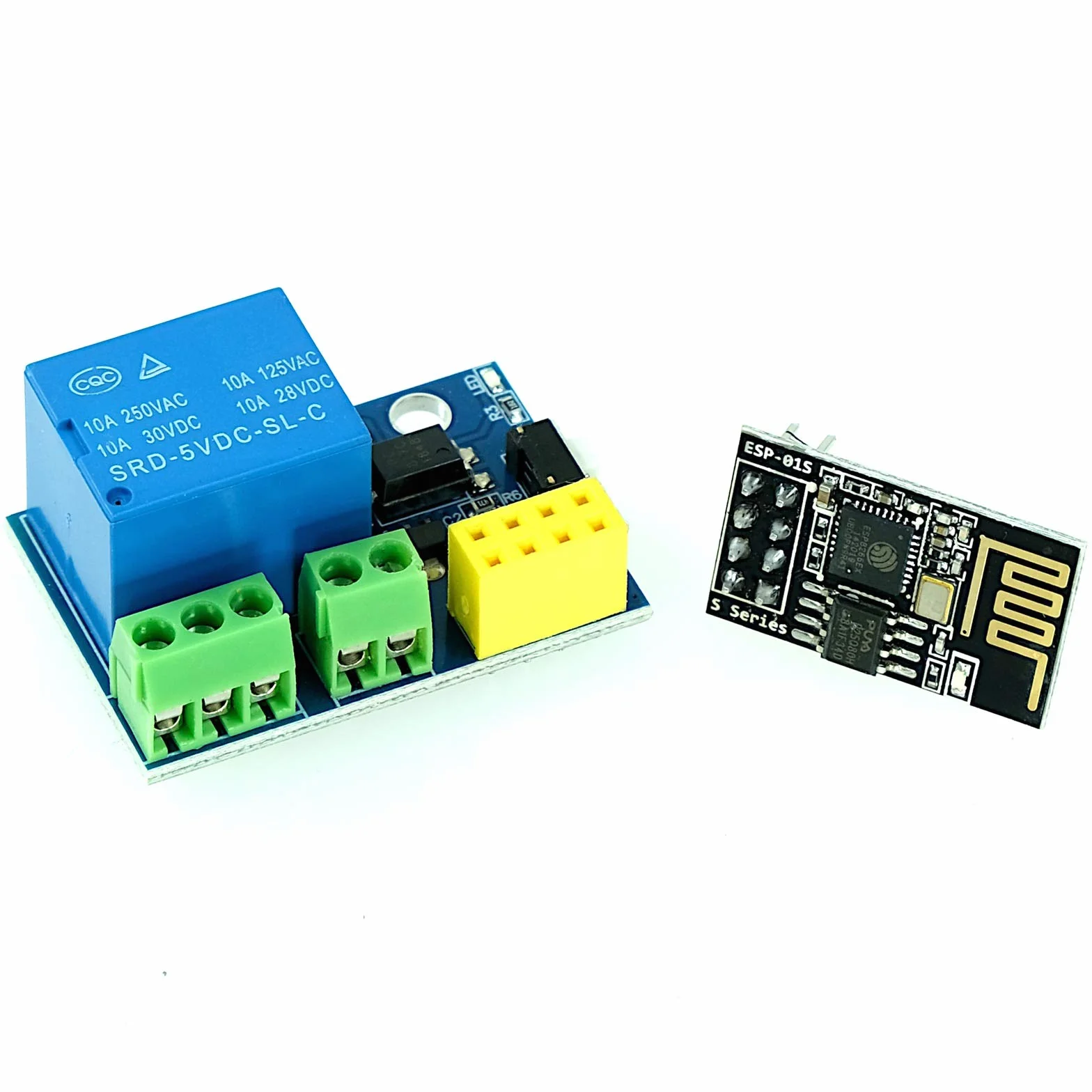 Modulo WLAN ESP-01 ESP8266 con relè shield, 5-12 V, per applicazioni Arduino, IoT, Smart Home