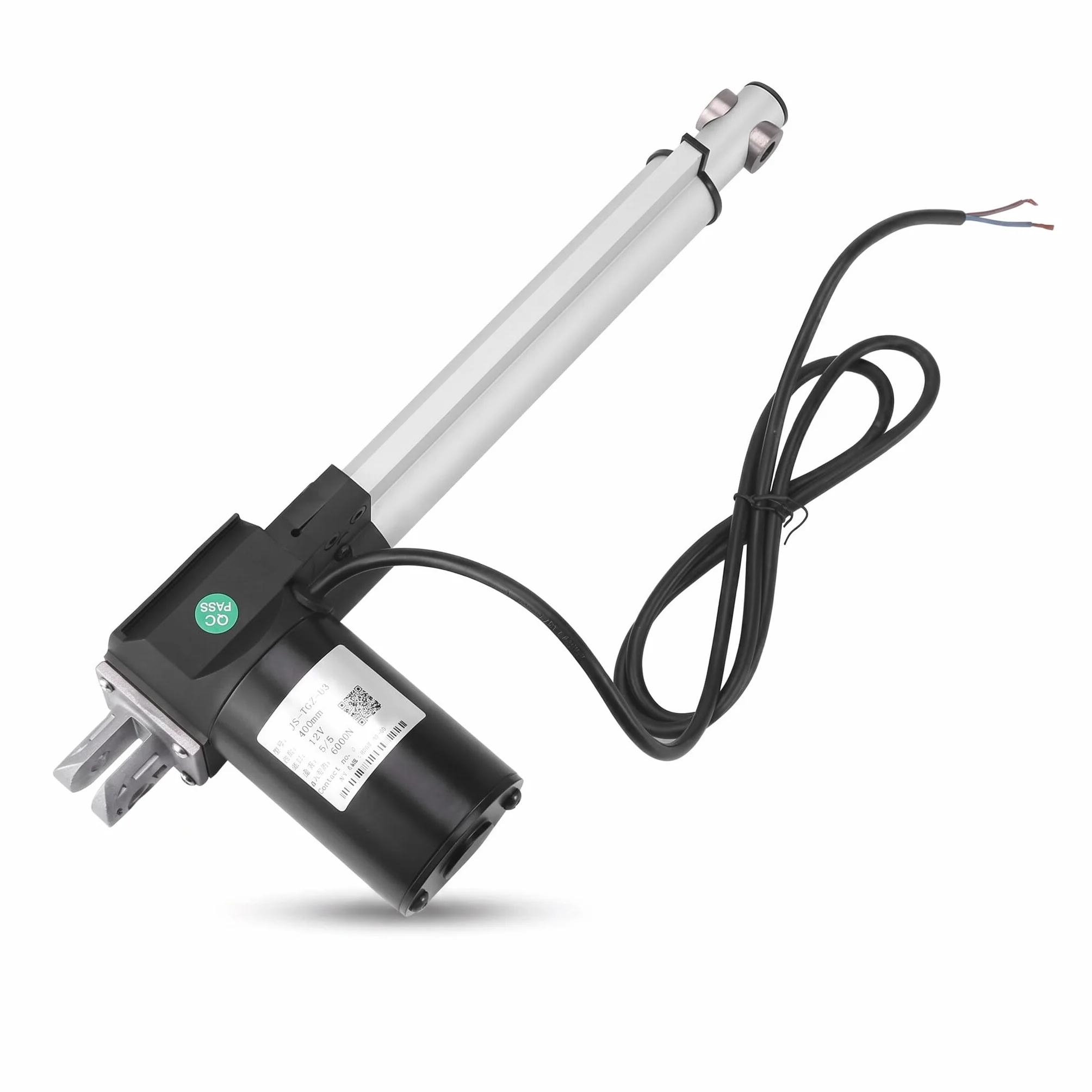 Motore elettrico DC 12V per attuatore lineare 6000N con corsa massima per automobile medica(400mm)