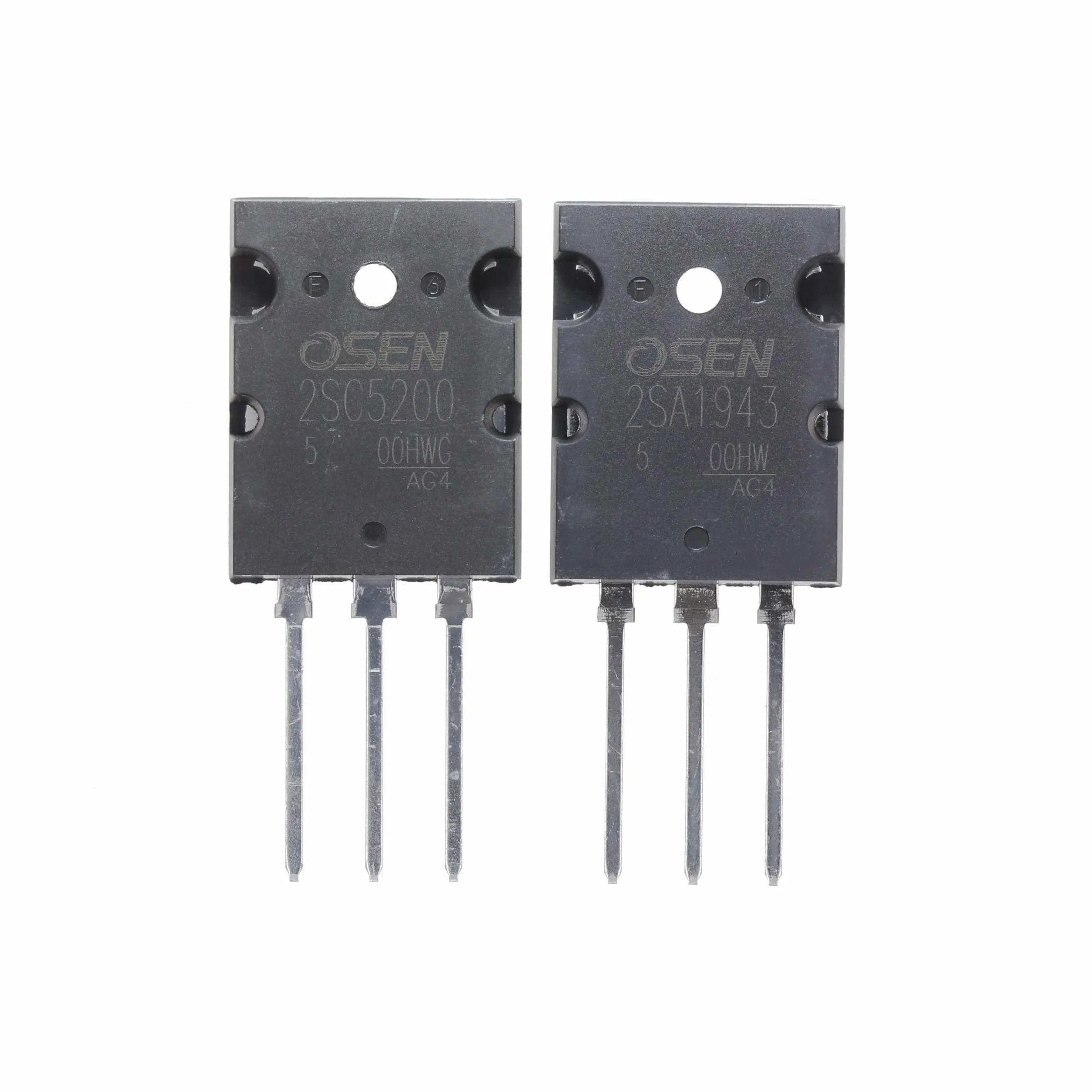 2SA1943 2SC5200 NPN PNP Transistor di potenza al silicio TO-3PL 230V 15A 150W