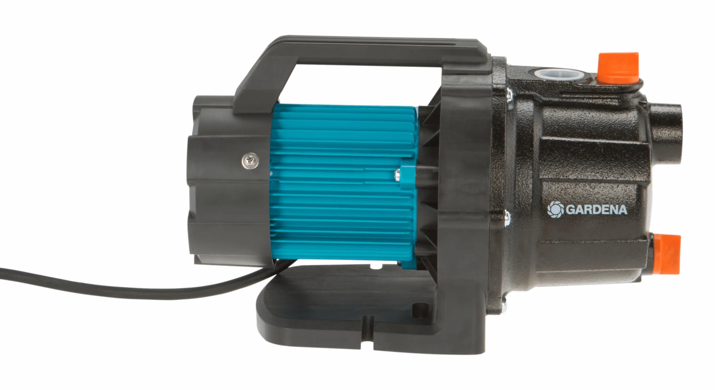 Gardena Pompa da giardino 3700/4 Basic: pompa di irrigazione con portata da 3700 l/h, potenza 800 W, albero in acciaio inox, l’involucro in ghisa, possibile collegamento irrigatore (9014-47)