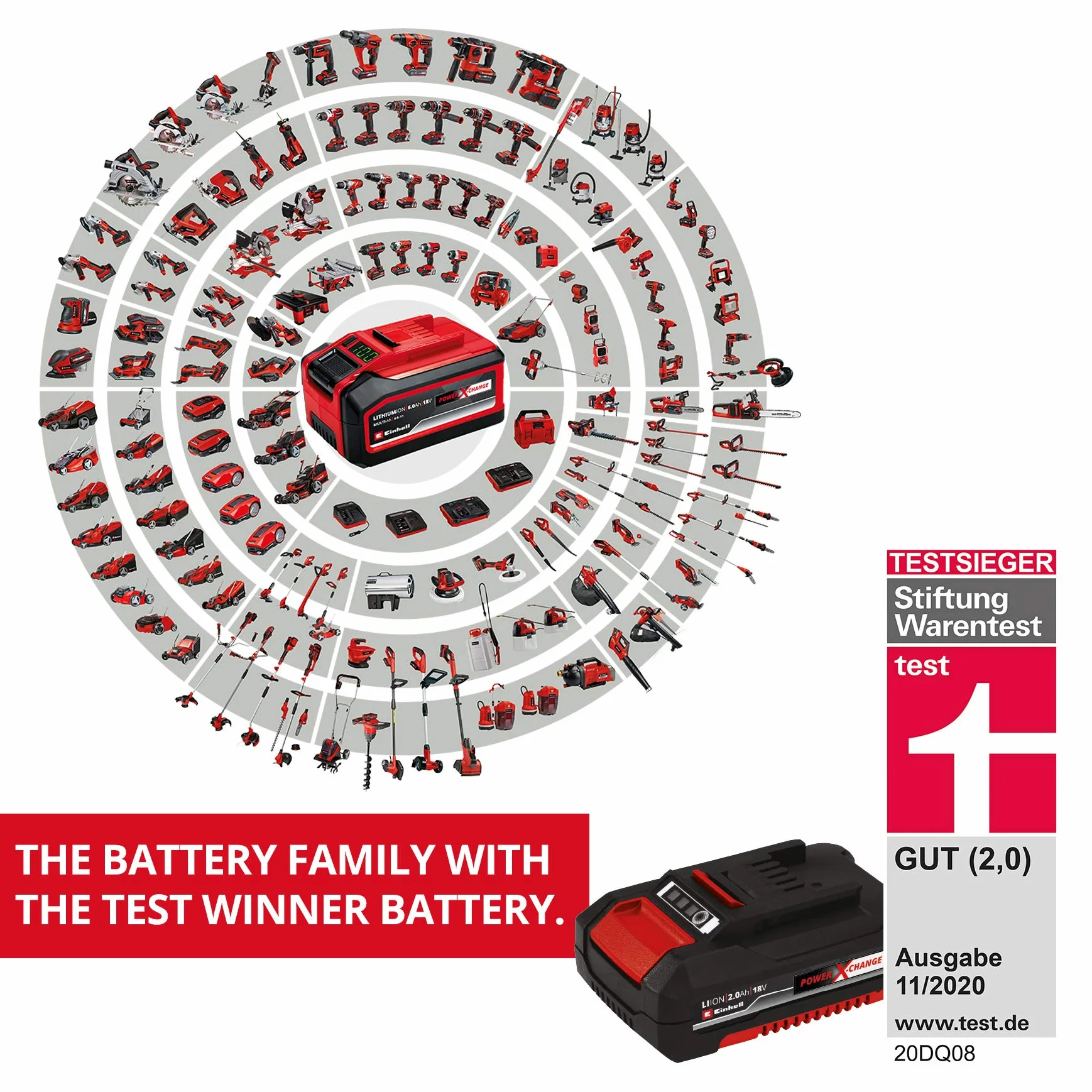 Einhell GE-CS 18 Li-Solo Affilacatene a batteria Power X-Change (18V, giri al min. 6500, Disco abrasivo spessore 3,2 mm, senza batteria e caricabatteria)