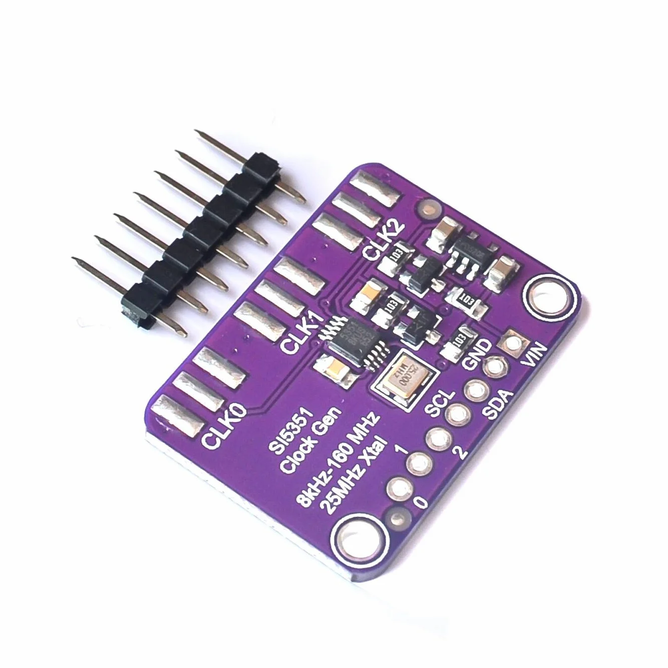 HiLetgo Si5351 Si5351A I2C IIC High Frequency Signal Generator Square Wave Frequency Generator 3.3-5V 8KHz -160MHz for Arduino