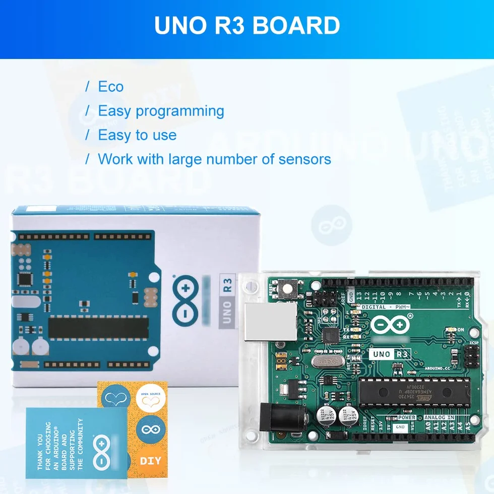 GeeekPi Ultimate Starter Kit, compatibile con Arduino UNO, Arduino Mega 2560, ESP32-WROVER, Raspberry Pi Pico W per principianti RPi e ingegneri software, Multi MCU Dev Board, sensori, tutorial