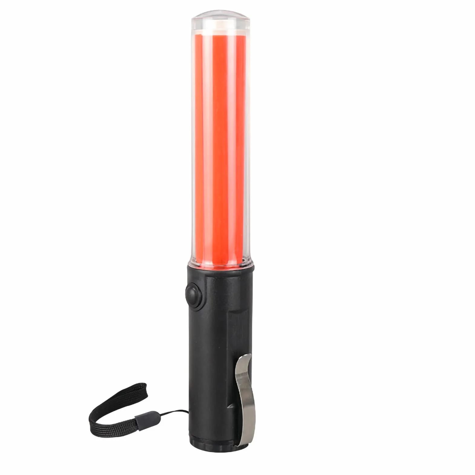 26cm Segnale di Sicurezza del Traffico Baton LED Bacchetta di Controllo del Traffico Luminoso con 3 Modalità Lampeggianti Prodotti di Trasporto per Emergenza