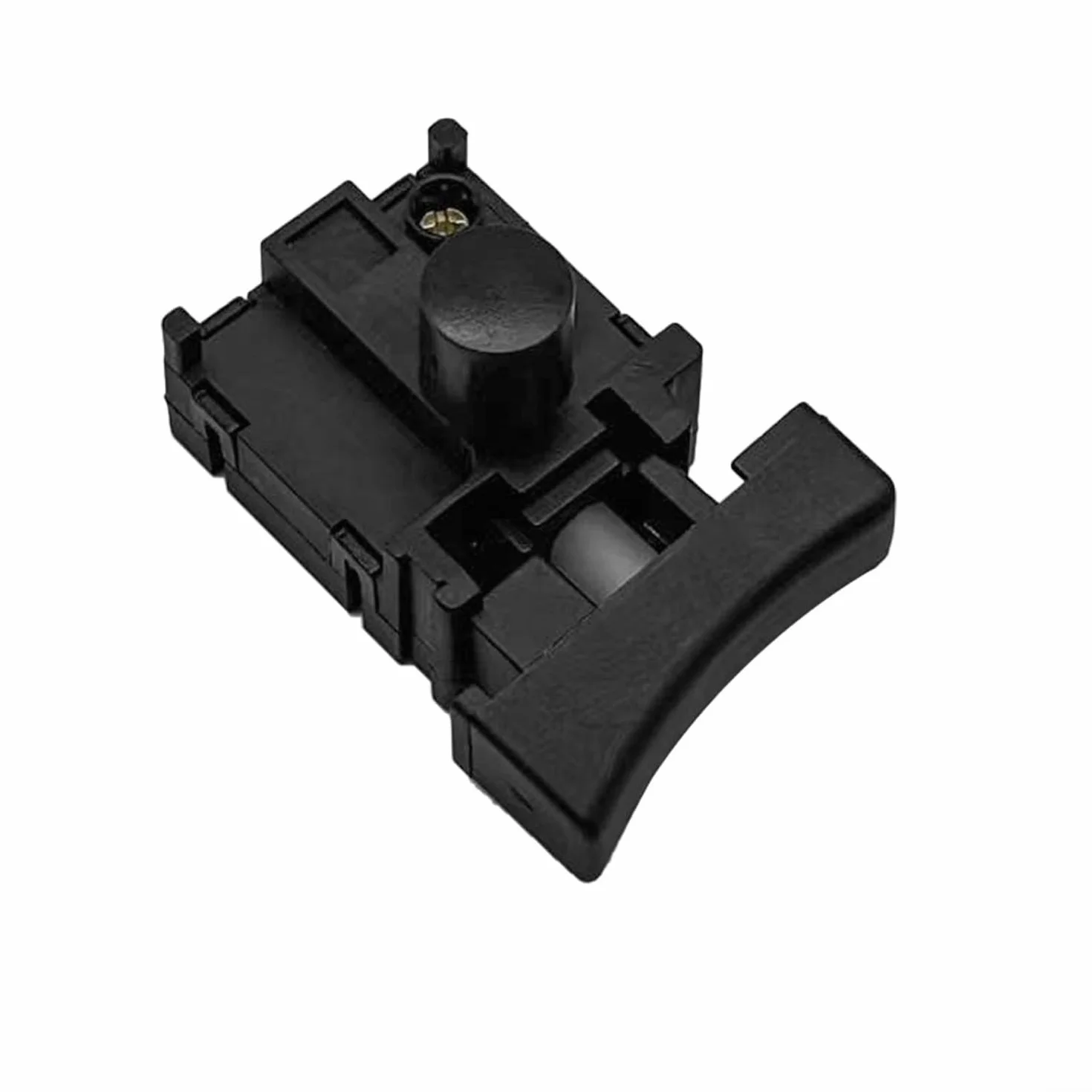 Interruttore per motosega, batteria al litio da 4/6/8 pollici, interruttore per motosega elettrico, parti di ricambio antibloccaggio, pulsante di controllo on/off, senza fili