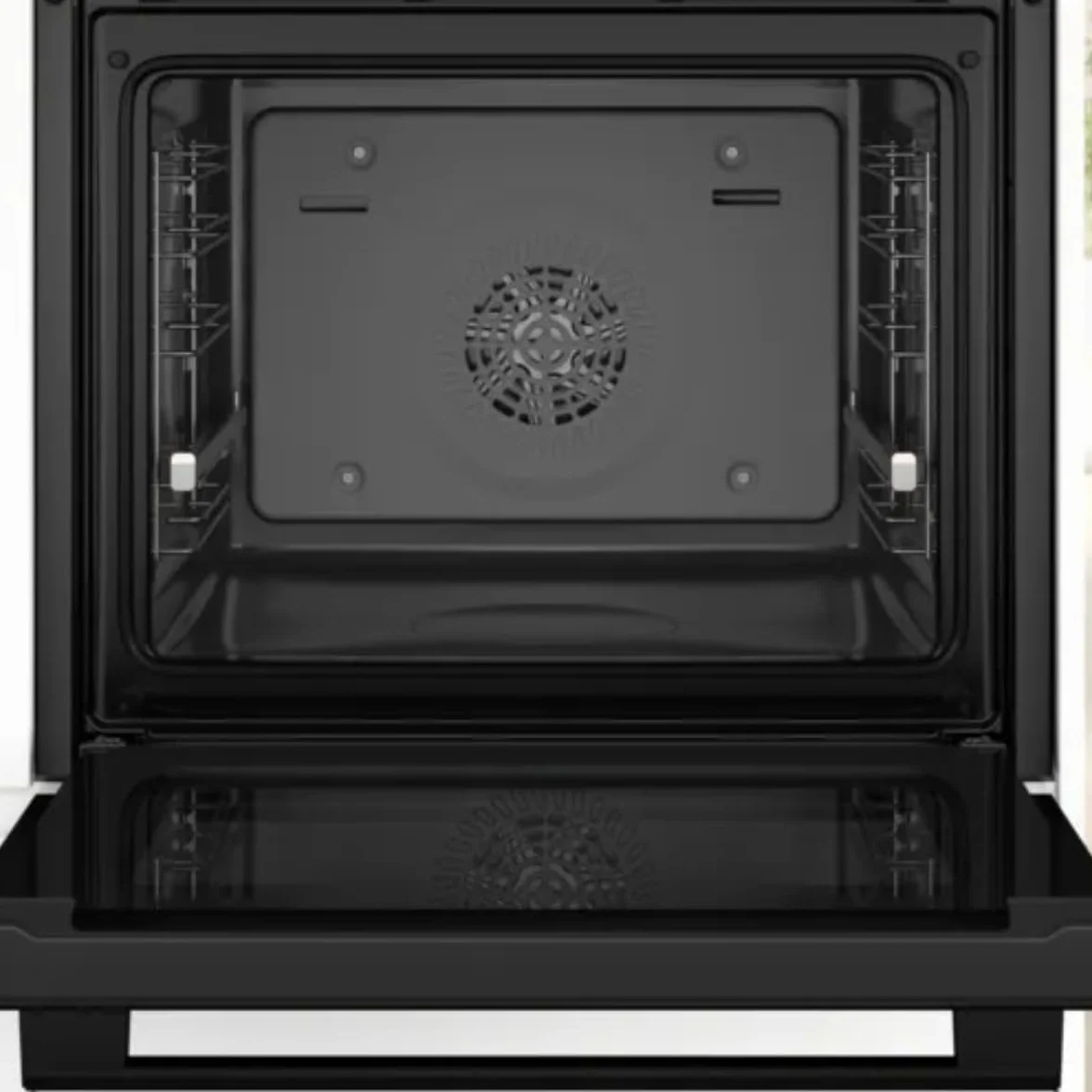 Bosch - Forno, Serie 6, Funzione AirFry, Ricette Pre-programmate, Nero, HBG536EB4