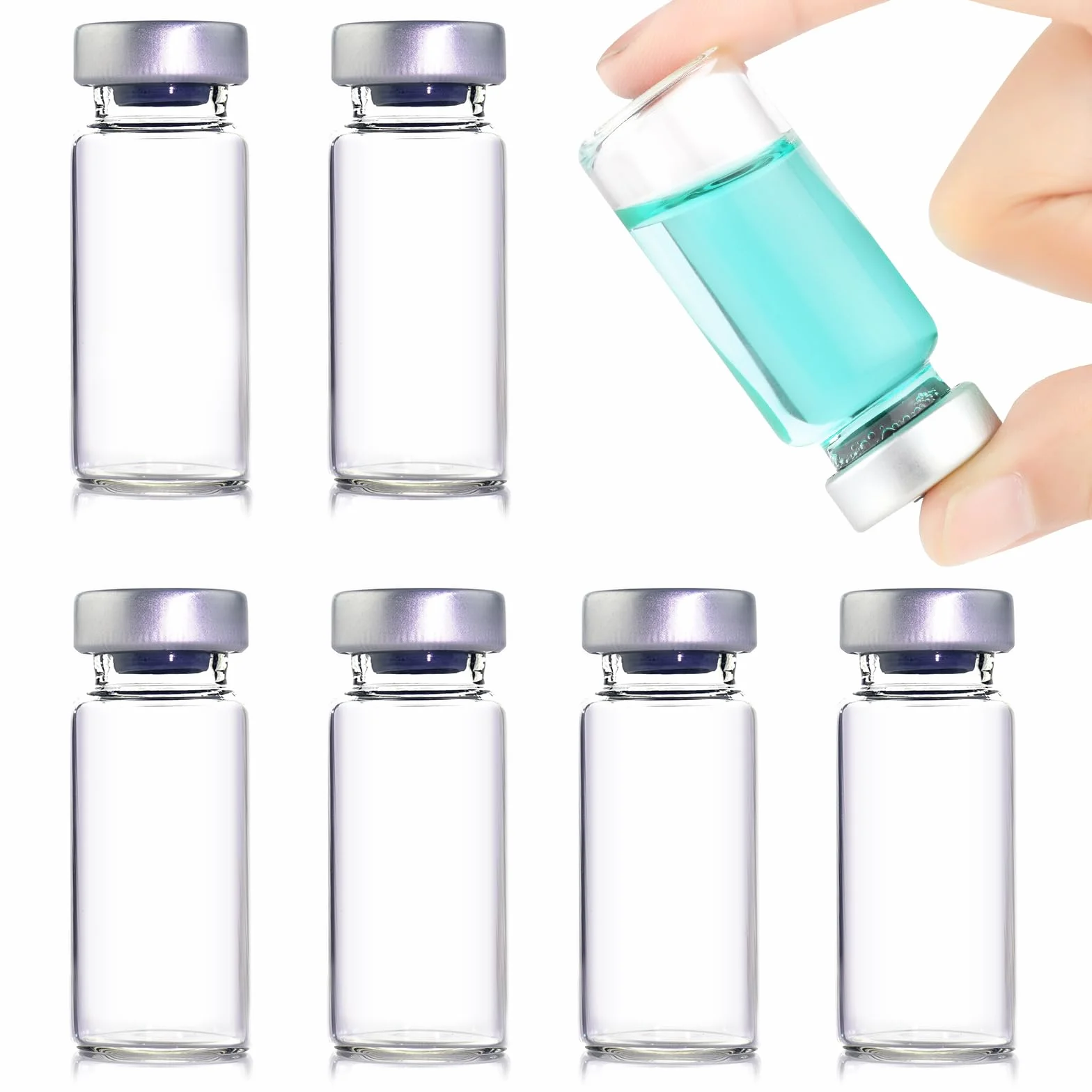 Headspace flaconcini vetro trasparente 10 ml con apertura auto-guarigione