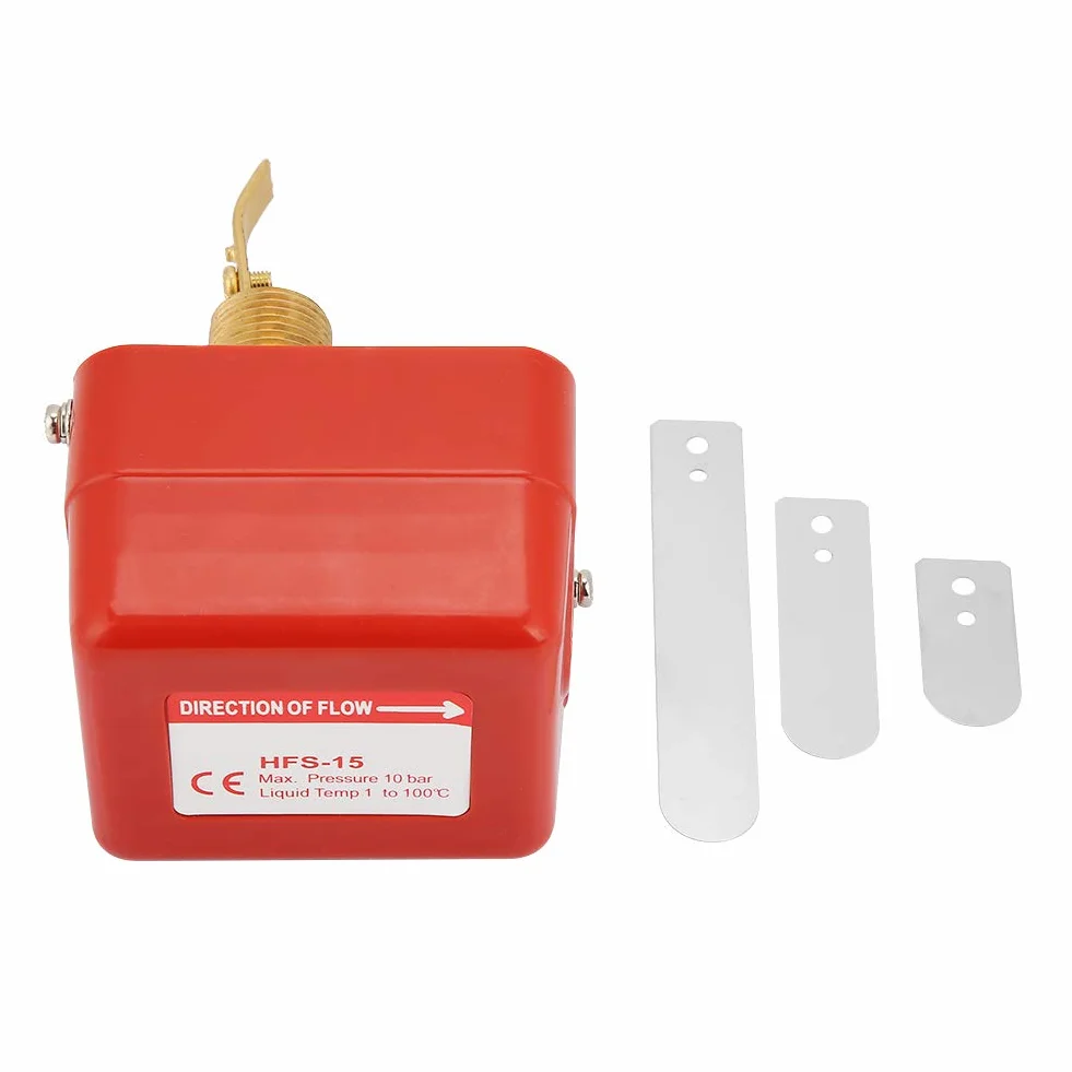 HFS-15 Regolatore di portata a paletta Flussostato acqua 1/2" 6-380V