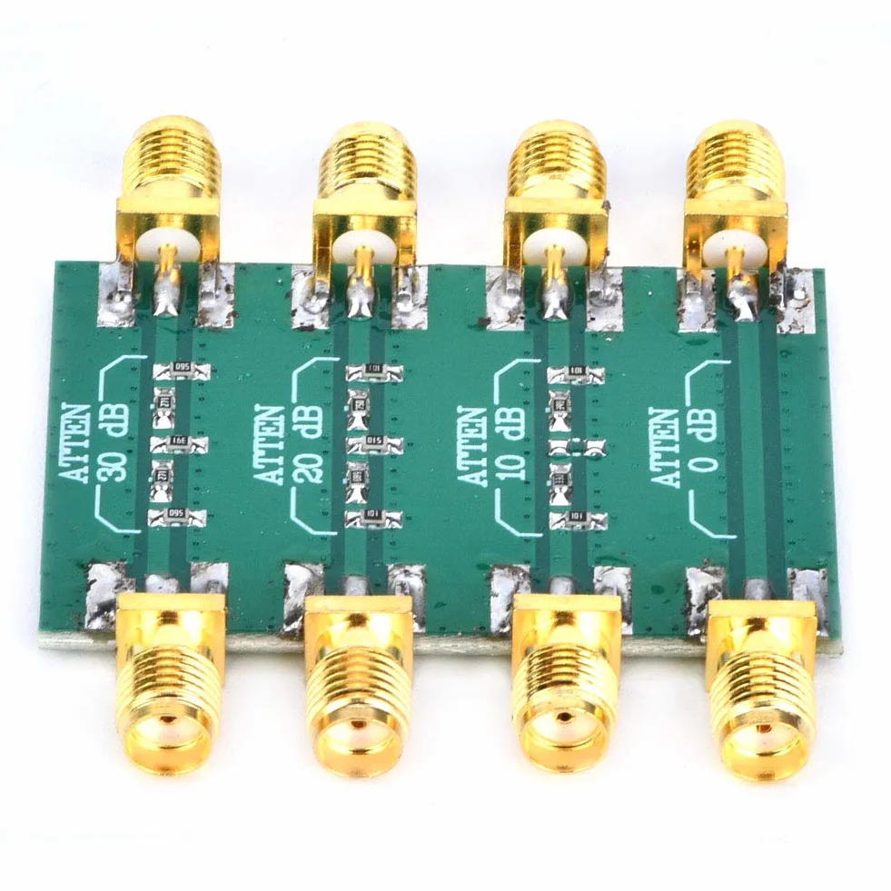 Attenuatore RF Fisso 50 Ohm SMA Femmina DC 4.0 GHz 200mW Attenuazione 10 20 30 dB