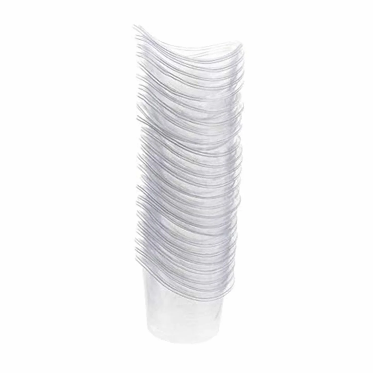 YouU 50 Pezzi Tazze per Lavaggio Oculare in Plastica Monouso Non Sterili Tazze di Misurazione USA e Getta Portatili Tazze di Pulizia per Lavaggio Oculare 5ml Fiale per Stoccaggio(5ml)