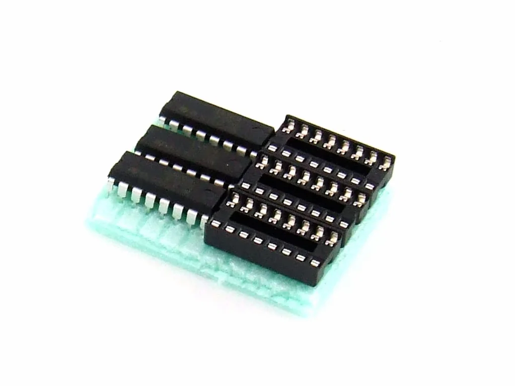 POPESQ® 3 pz. x ULN2003 Array di transistor NPN Darlington con Zoccolo #A24