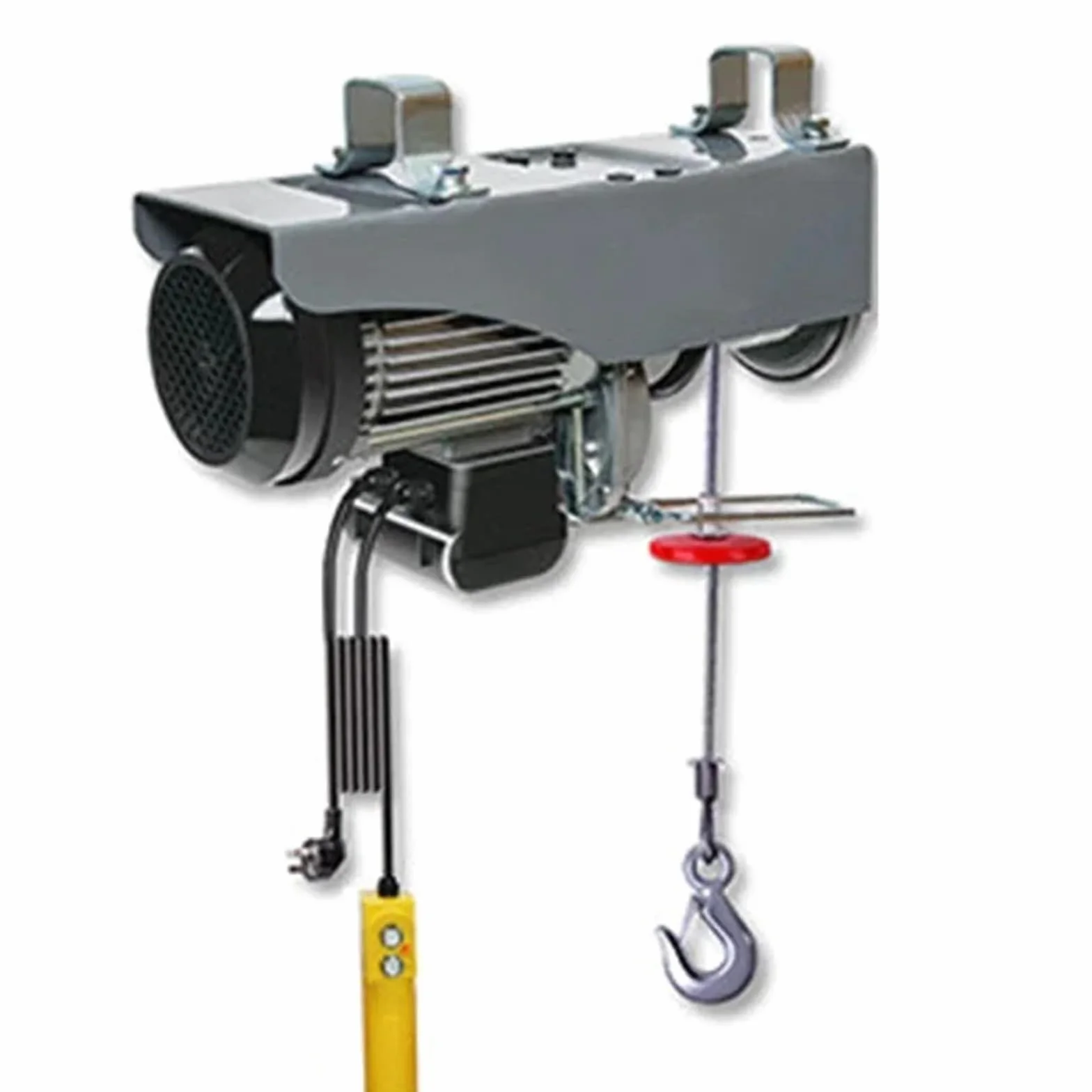 Gru a Motore 12m, 20m, 30m Micro paranco Elettrico 220V Gru Domestica Piccolo paranco di Sollevamento 1 tonnellata/0,5T argano Gru Decorativa Paranchi elettrici (30M)