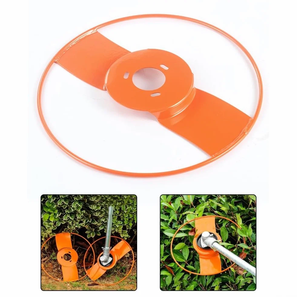 Copertura per decespugliatore in acciaio al manganese resistente all'usura 32,5 cm