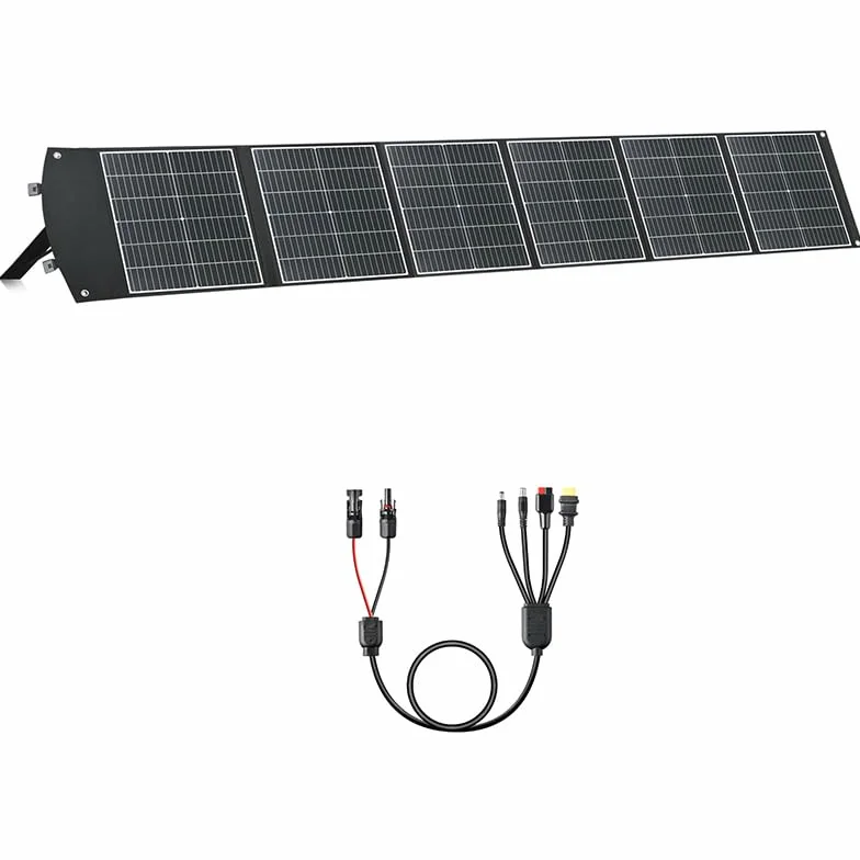 Pannello solare pieghevole da 200 W, Compatibilità: DJI Power Adaptermodul per pannello solare (MPPT), Power 1000, Power 500, Power 1000MIni