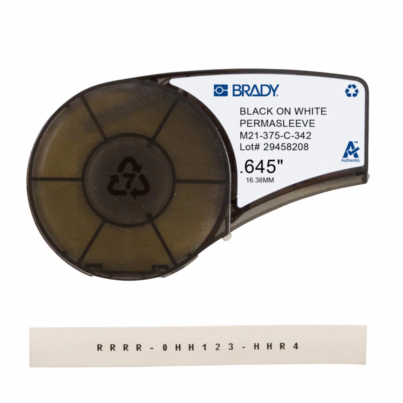 Brady M21-375-C-342 etichetta per stampante Nero