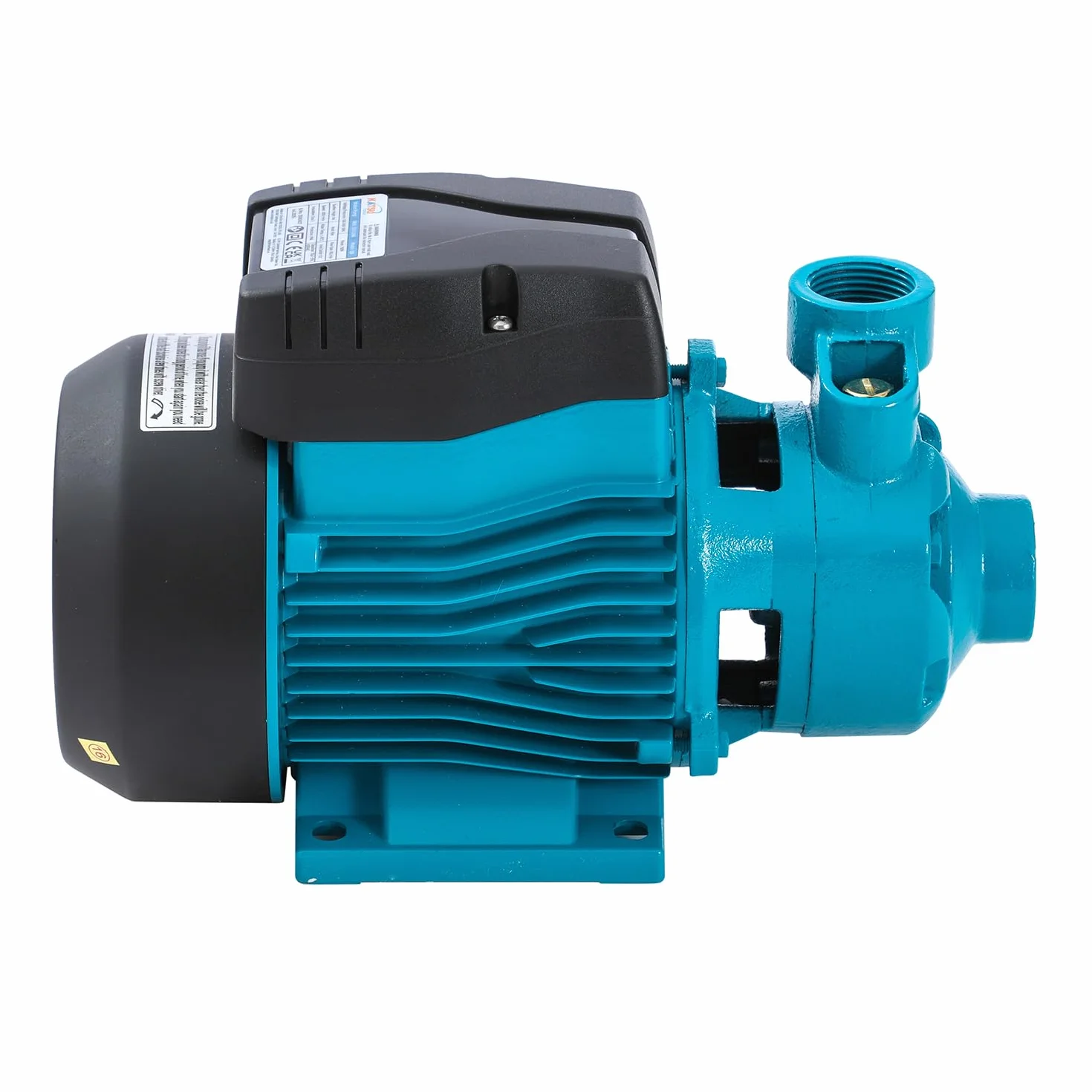 KATSU Elettropompa Periferica 1 HP 220V Pompa per Acqua Periferica Centrifuga Elettrica Industriale Per Acqua Pulita, per Giardini di Casa, Laghetti e Fattorie 151116