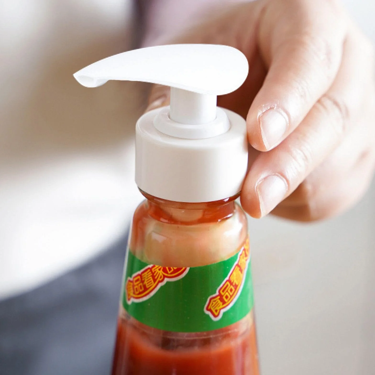 4 Pezzi di Pompa da Pressa in Plastica, Pompa Spesa in Lozione, 1000 Ml di Distributore di Shampoo, Distributore di Gel Doccia, Distributore di Detergenti.