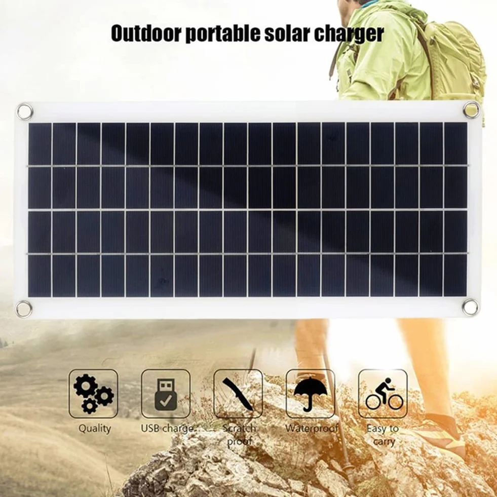 Pannello Solare 1000W Pannello Solare 12-18V Celle Solari per Telefono RV Car MP3 PAD Caricatore Batteria Esterna Alimentazione B