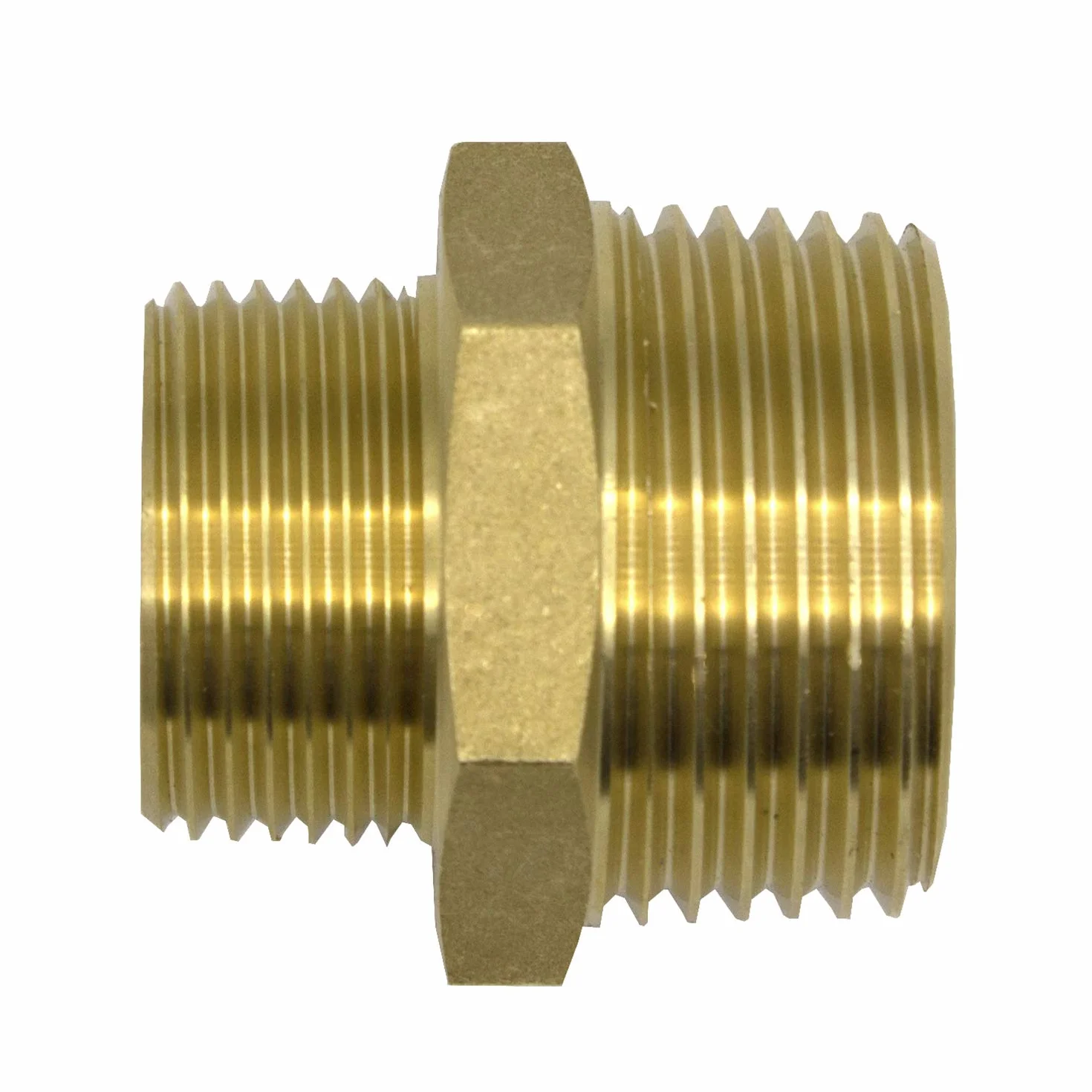 VARIOSAN Nipplo riduttore 1" x 3/4" AG/AG, ottone, acqua potabile