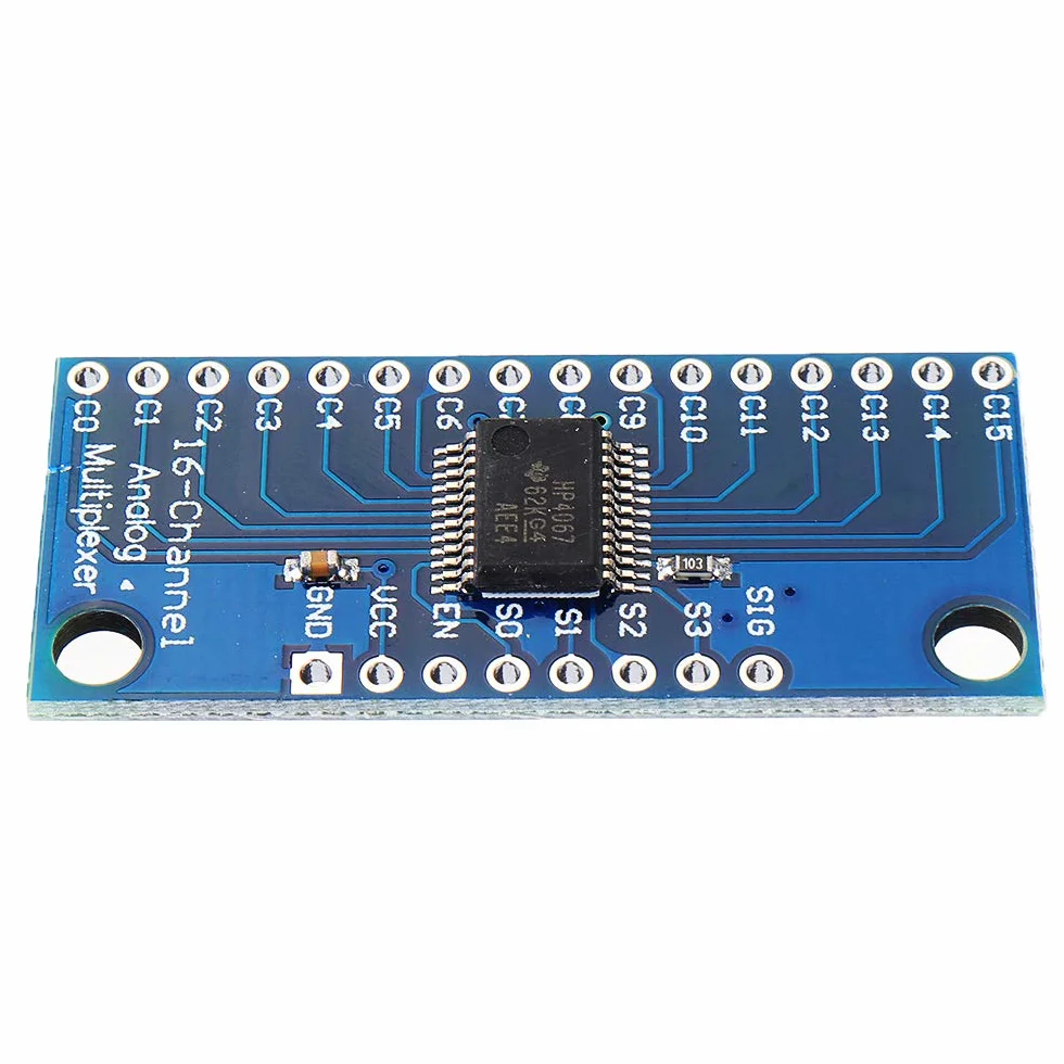 DollaTek 5Pcs CD74HC4067 CMOS 16 canali 16 canali digitali analogici modulo Breakout multiplexer per Arduino