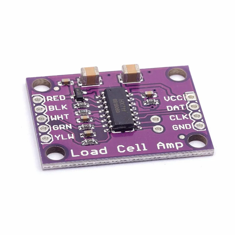 ARCELI CJMCU-711 HX711 Cella di carico Sensore di pesatura elettronico Convertitore A/D a 24 bit per alta precisione Bilancia elettronica e CYT1053
