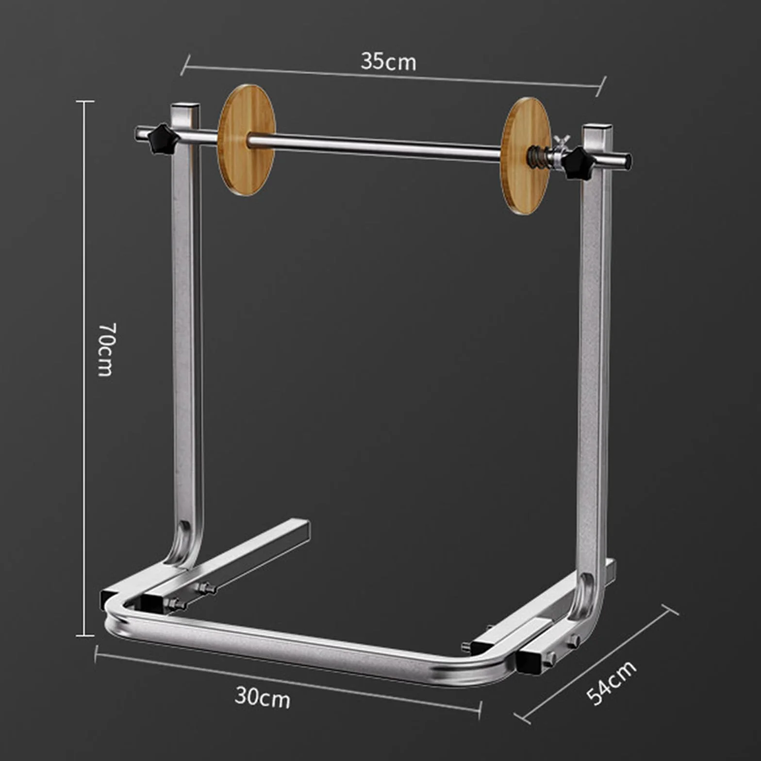 distributore di rotoli di pluriball, Supporto for dispenser di pluriball, resistente, for spedizione, dimensioni multiple | 30cm