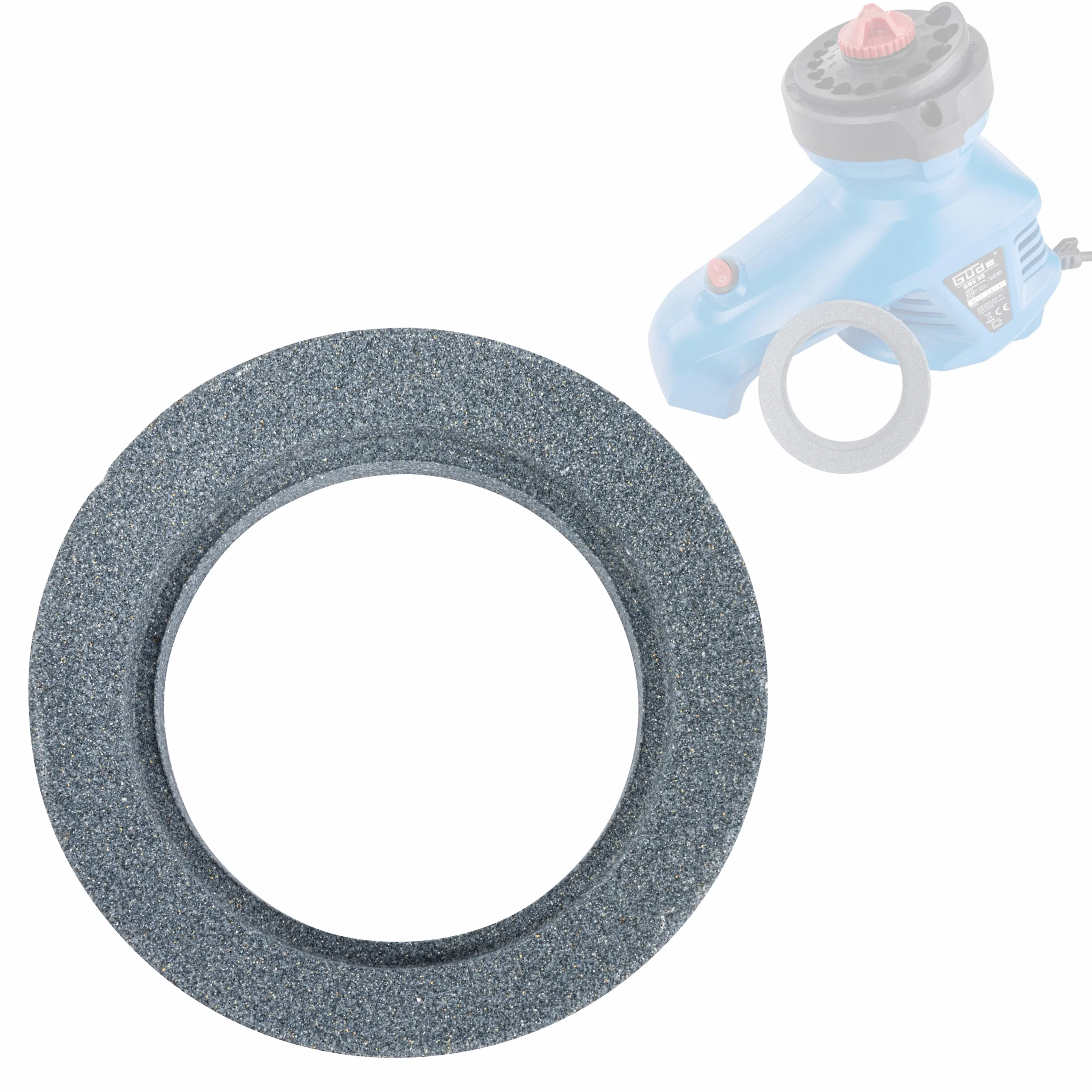 Güde 94421 - Disco abrasivo per 94420, compatibile con Güde # 94420, affilatrice GBS 95, colore: Grigio